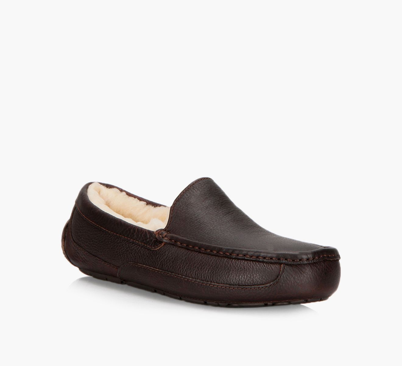 Ugg Ascot Suede Black Browns Shoes
