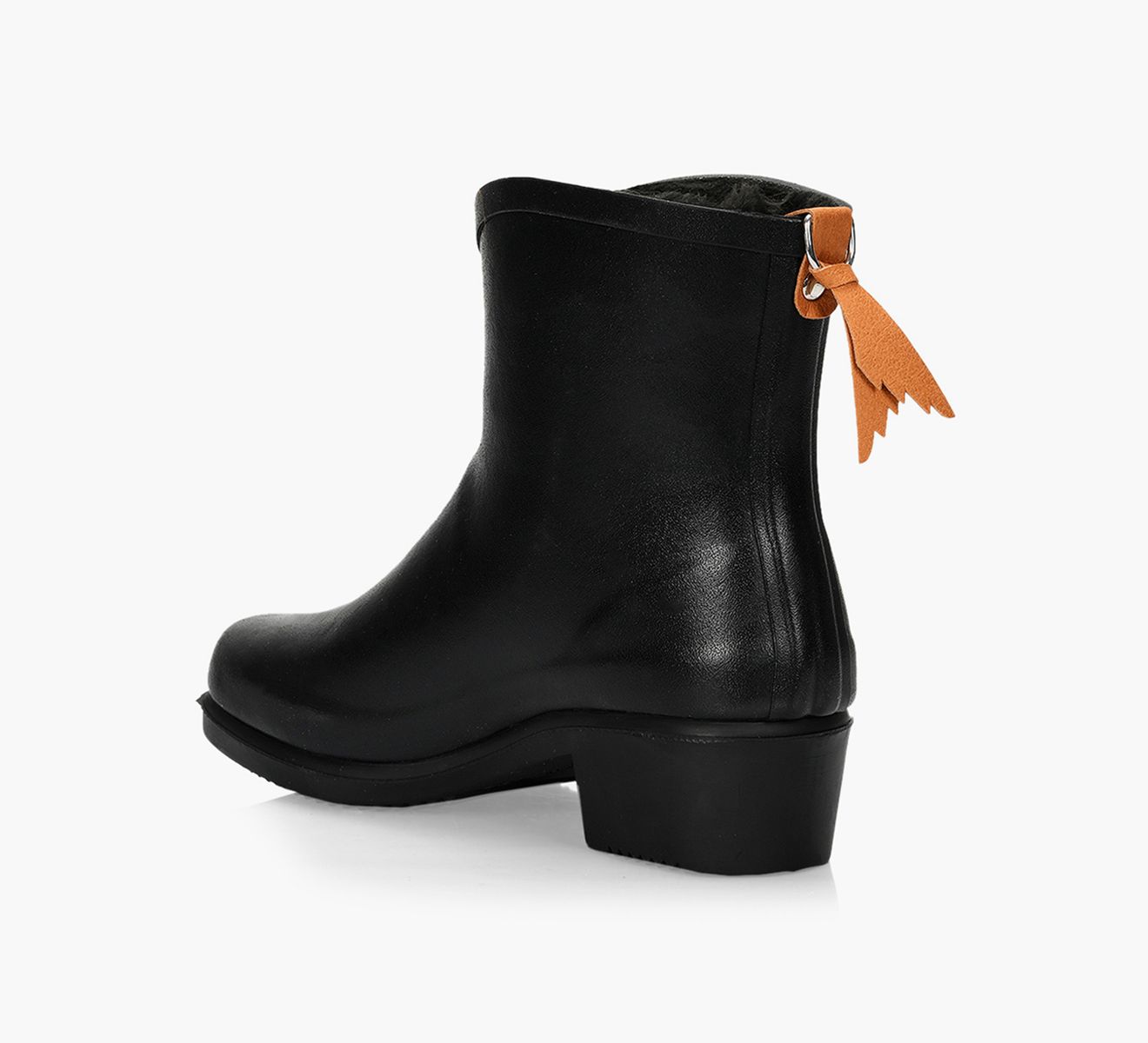 AIGLE MISS JULIETTE BOTTILLON Black Rubber Browns Shoes
