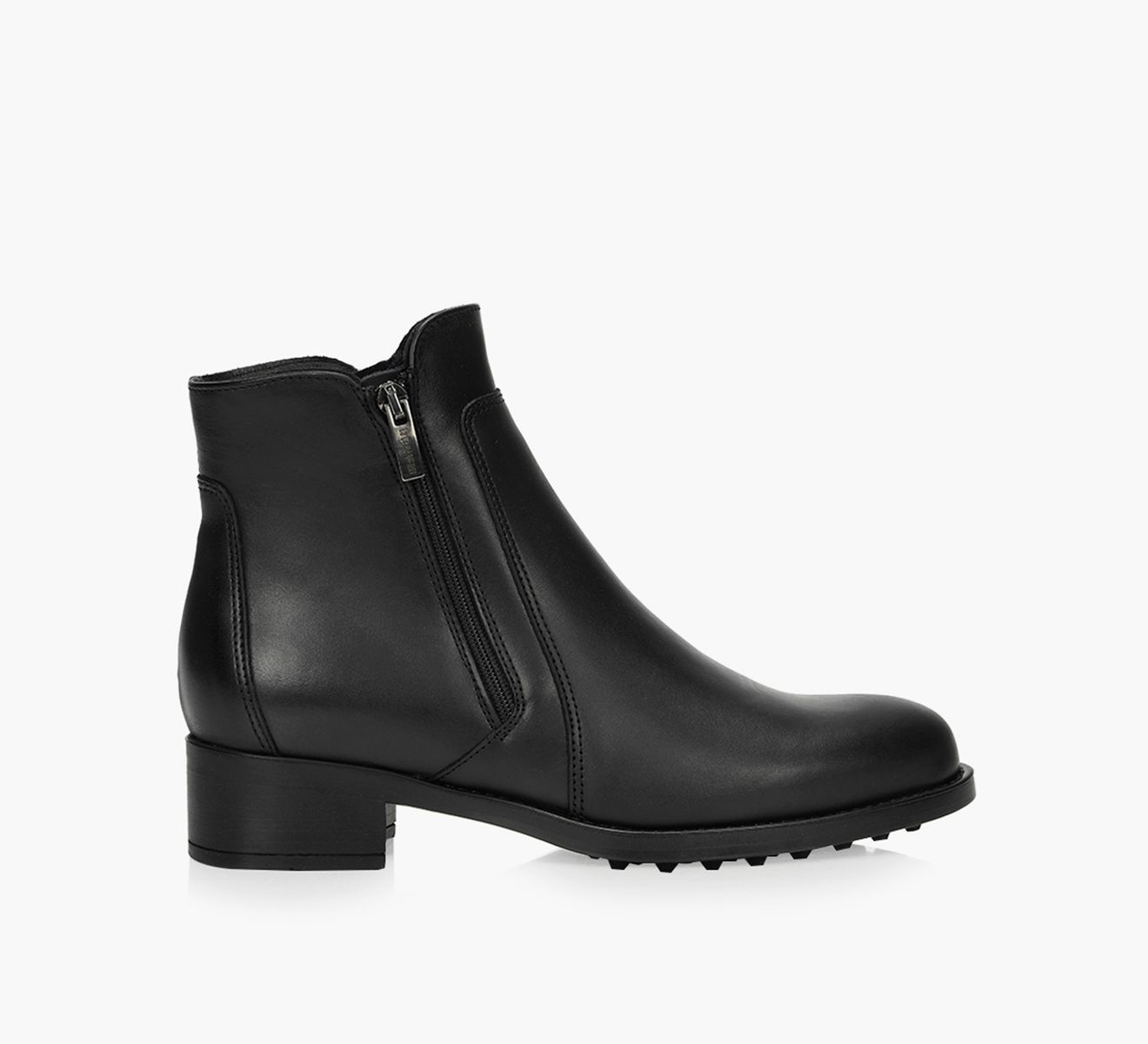 LA CANADIENNE SYDNEY Black Leather Browns Shoes