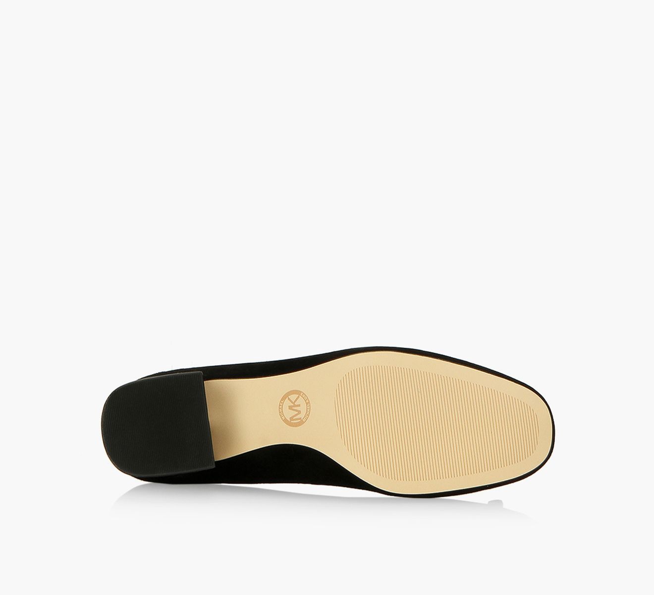 MICHAEL MICHAEL KORS GLORIA MID PUMP Black Suede Browns Shoes