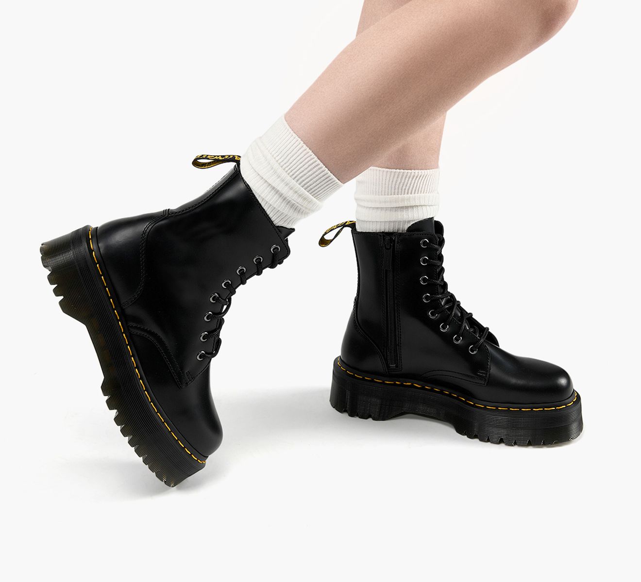 Low black doc martens on sale