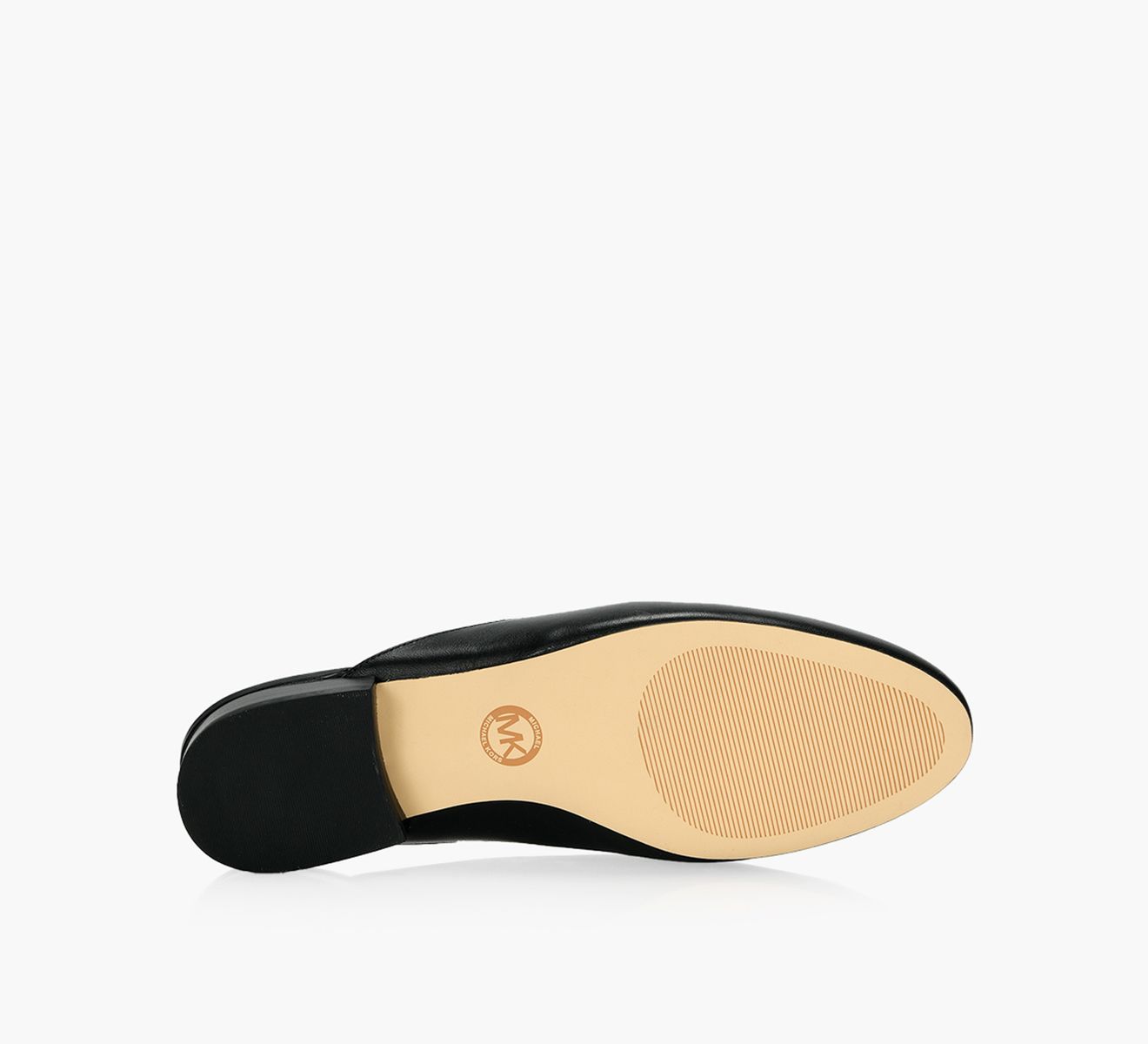 MICHAEL MICHAEL KORS NADIA SLIDE Black Leather Browns Shoes