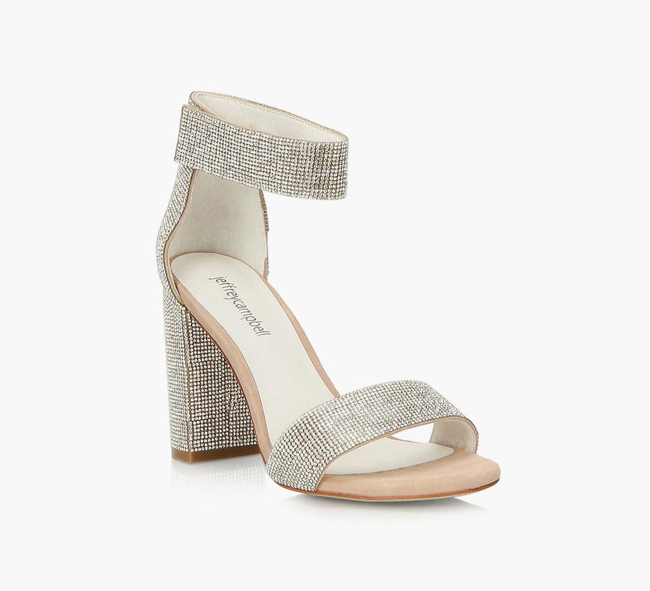 JEFFREY CAMPBELL LINDSAY JS Glitter Browns Shoes