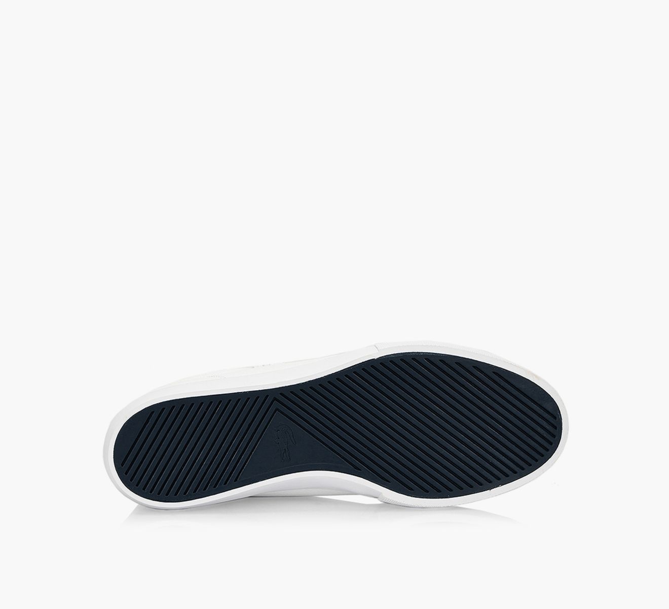 LACOSTE ASPARTA 318 White Leather Browns Shoes