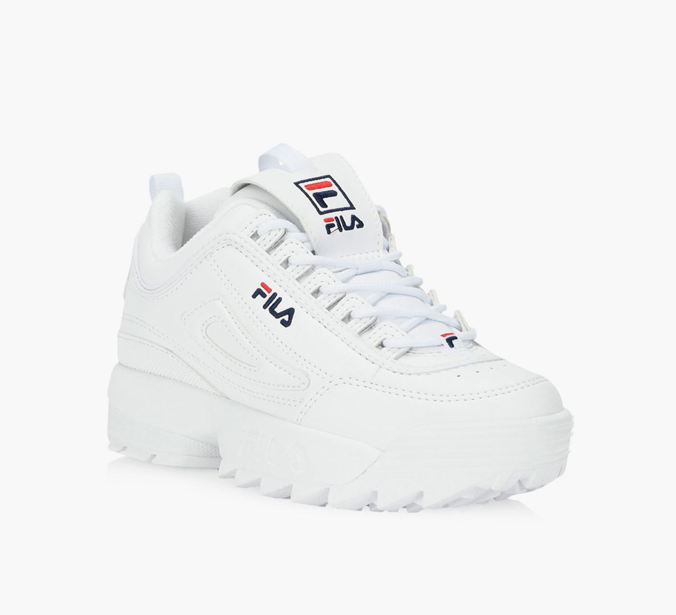 Fila Disruptor 2 Premium Kids White Browns Shoes