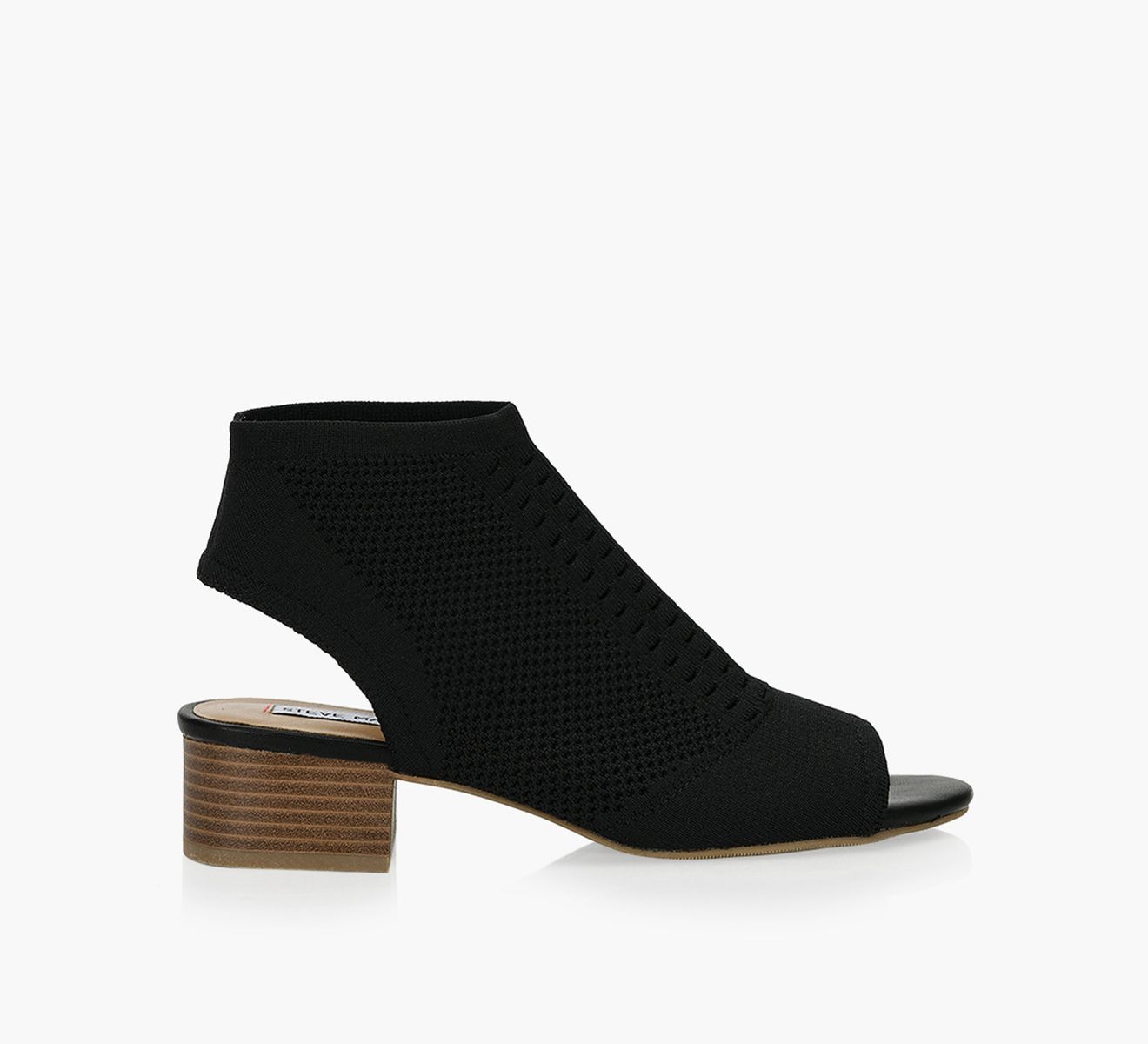 STEVE MADDEN JEVERS Black Browns Shoes