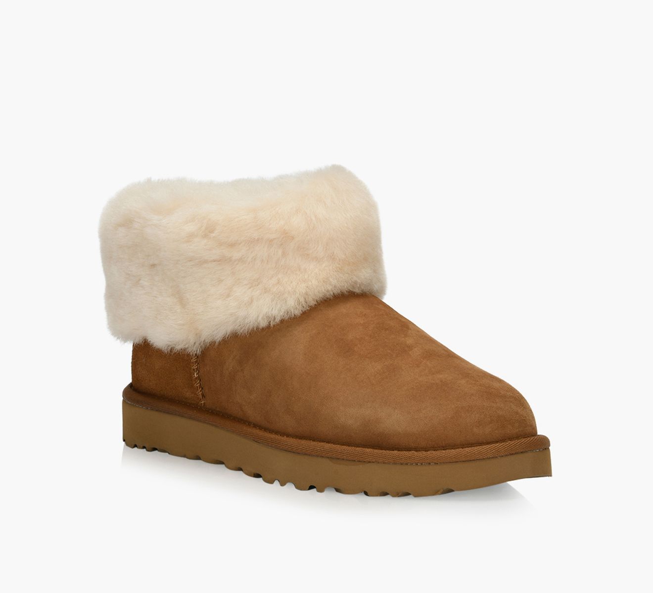 Fluff bow mini bottes classic on sale