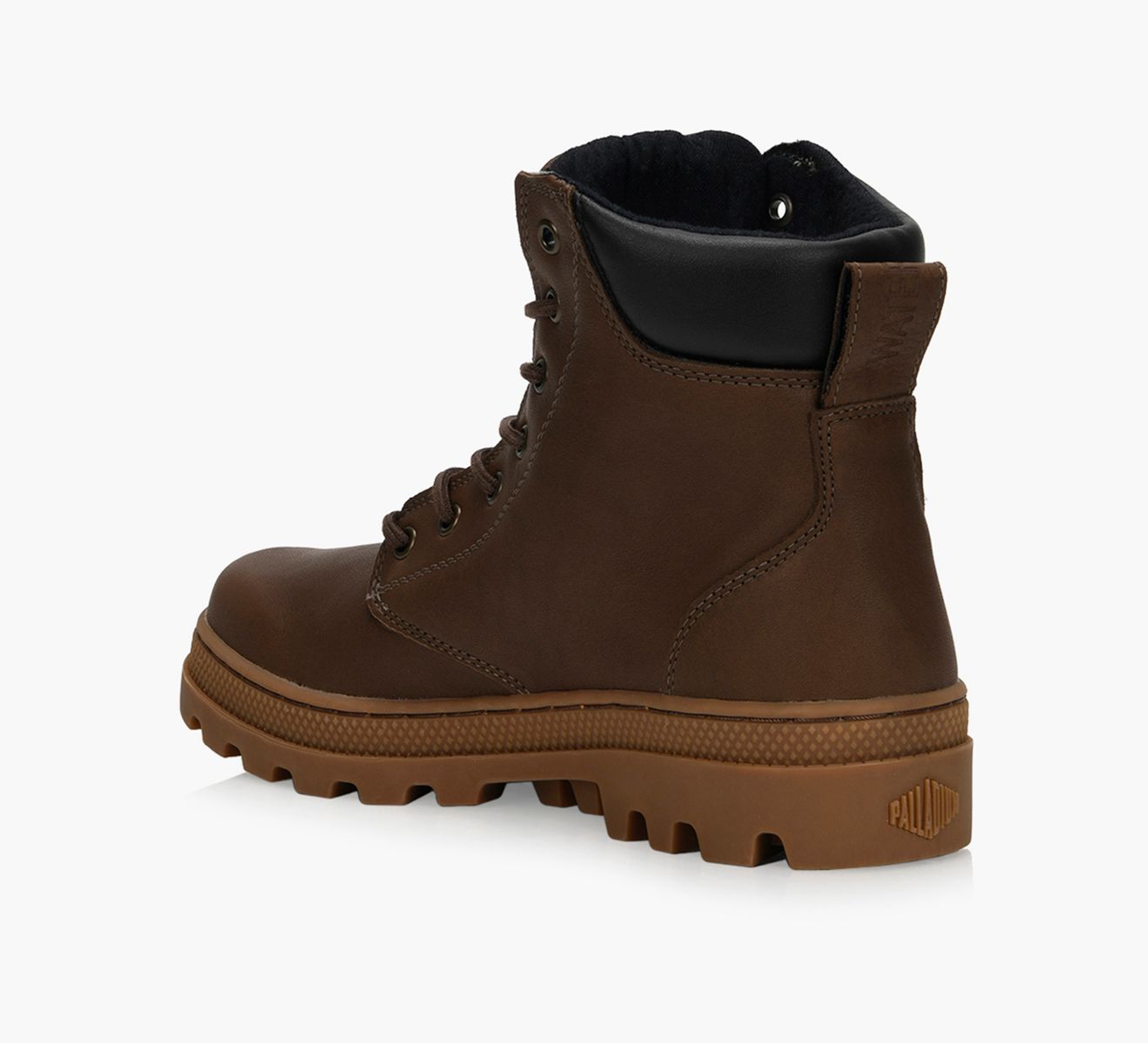 PALLADIUM PALLABOSSE SC WP Brown Leather Browns Shoes