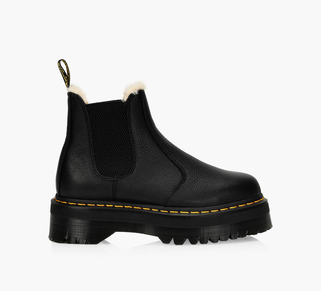 Fur lined dr martens cheap