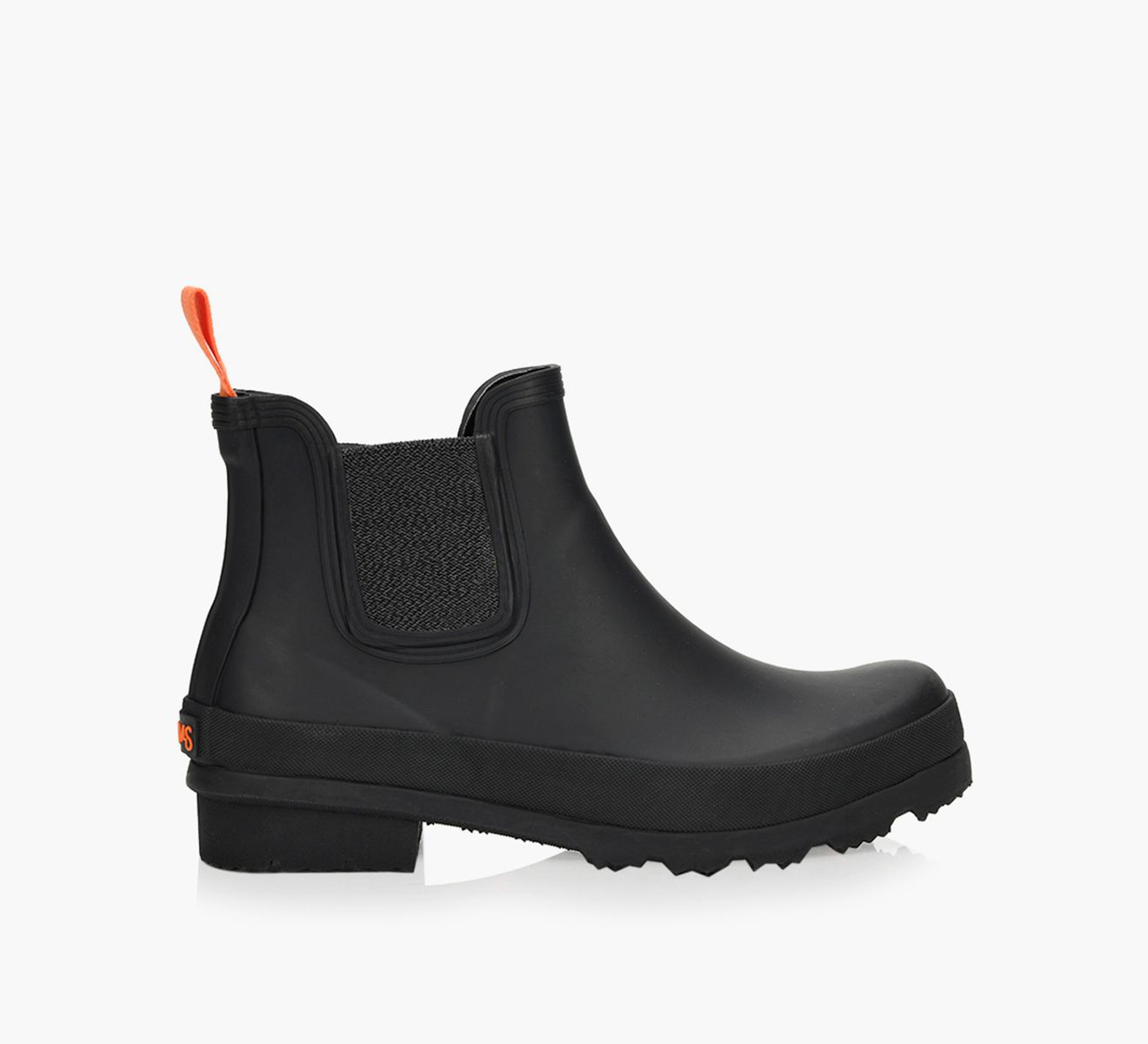 SWIMS CHARLIE BOOT Black Rubber Browns Shoes