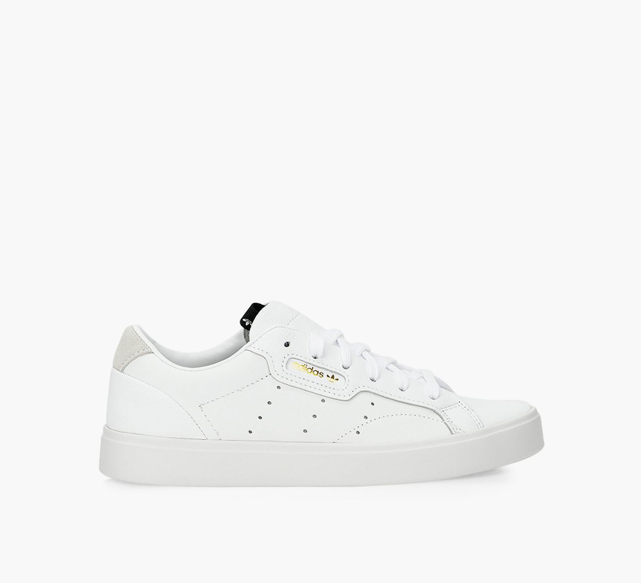 ADIDAS SLEEK W White Leather Browns Shoes