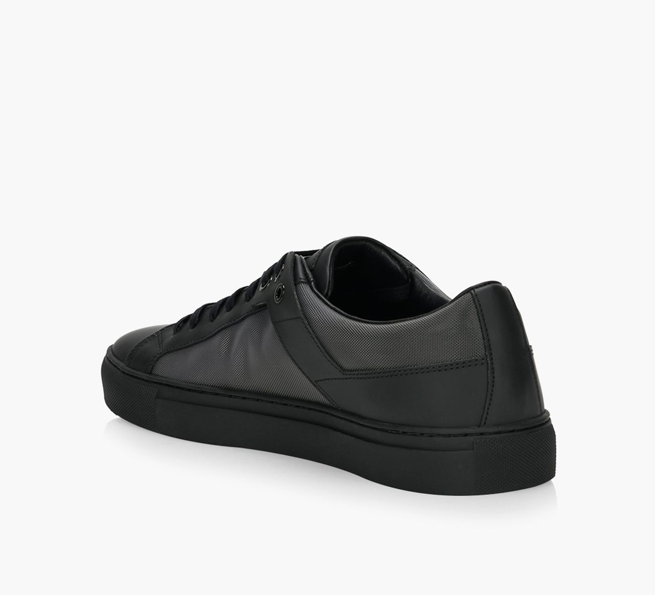 HUGO FUTURISM TENN NELG Black Leather Browns Shoes
