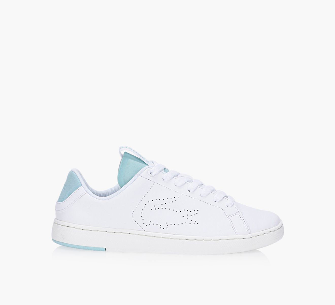 LACOSTE CARNABY EVO LIGHT WT 120 1 White Colour Leather Browns Shoes