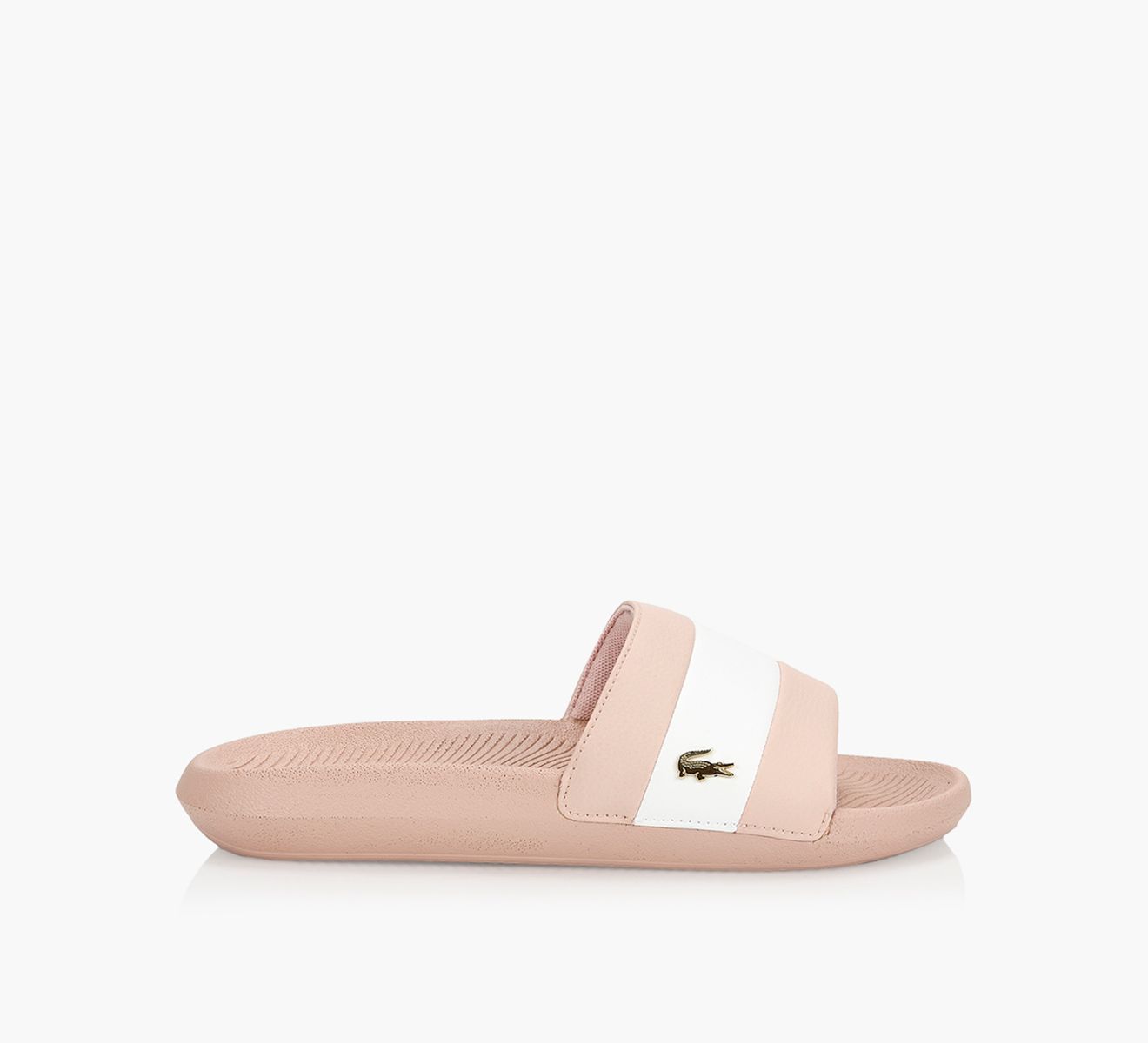 LACOSTE CROCO SLIDE Browns Shoes