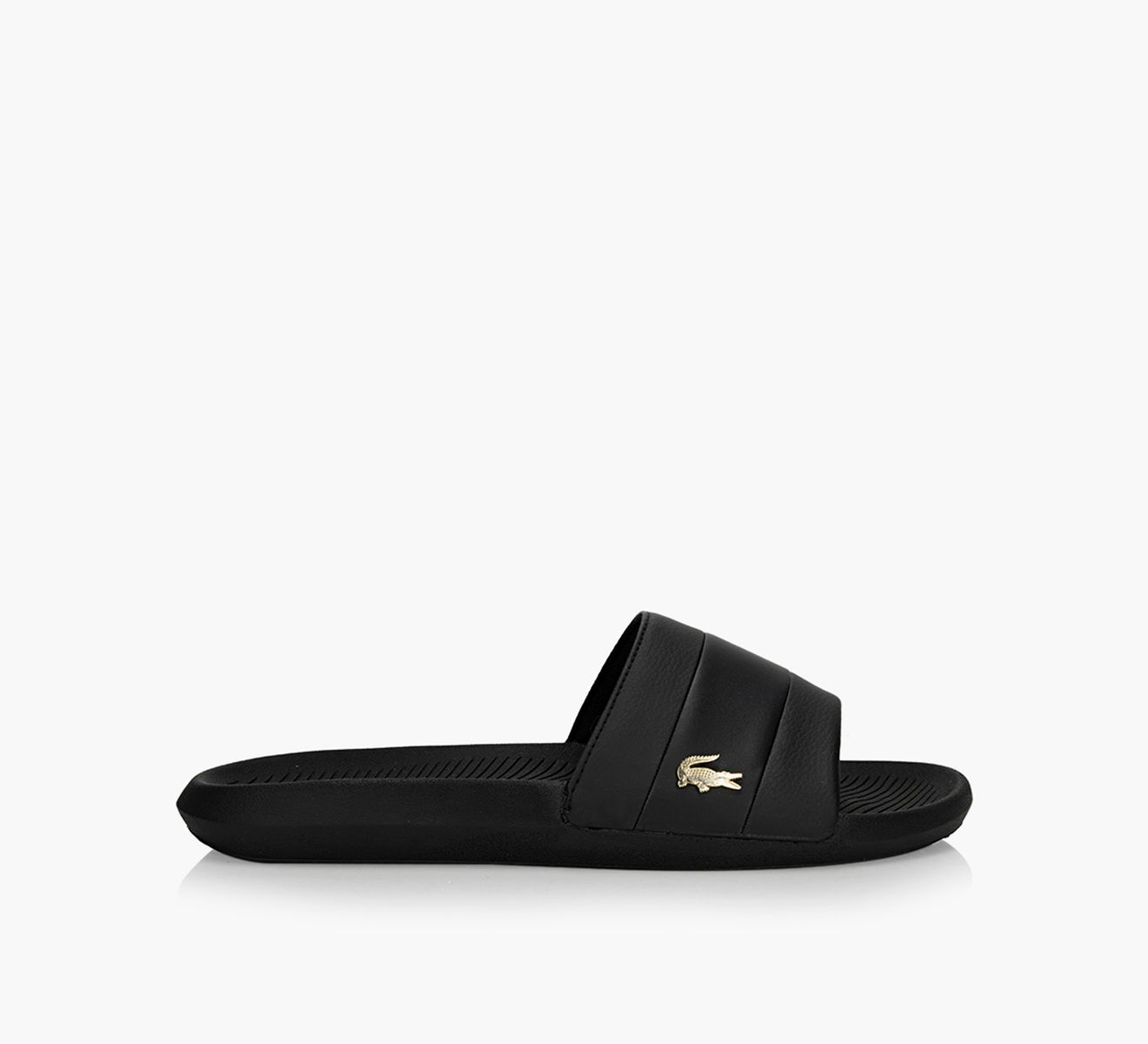 Womens lacoste slides on sale