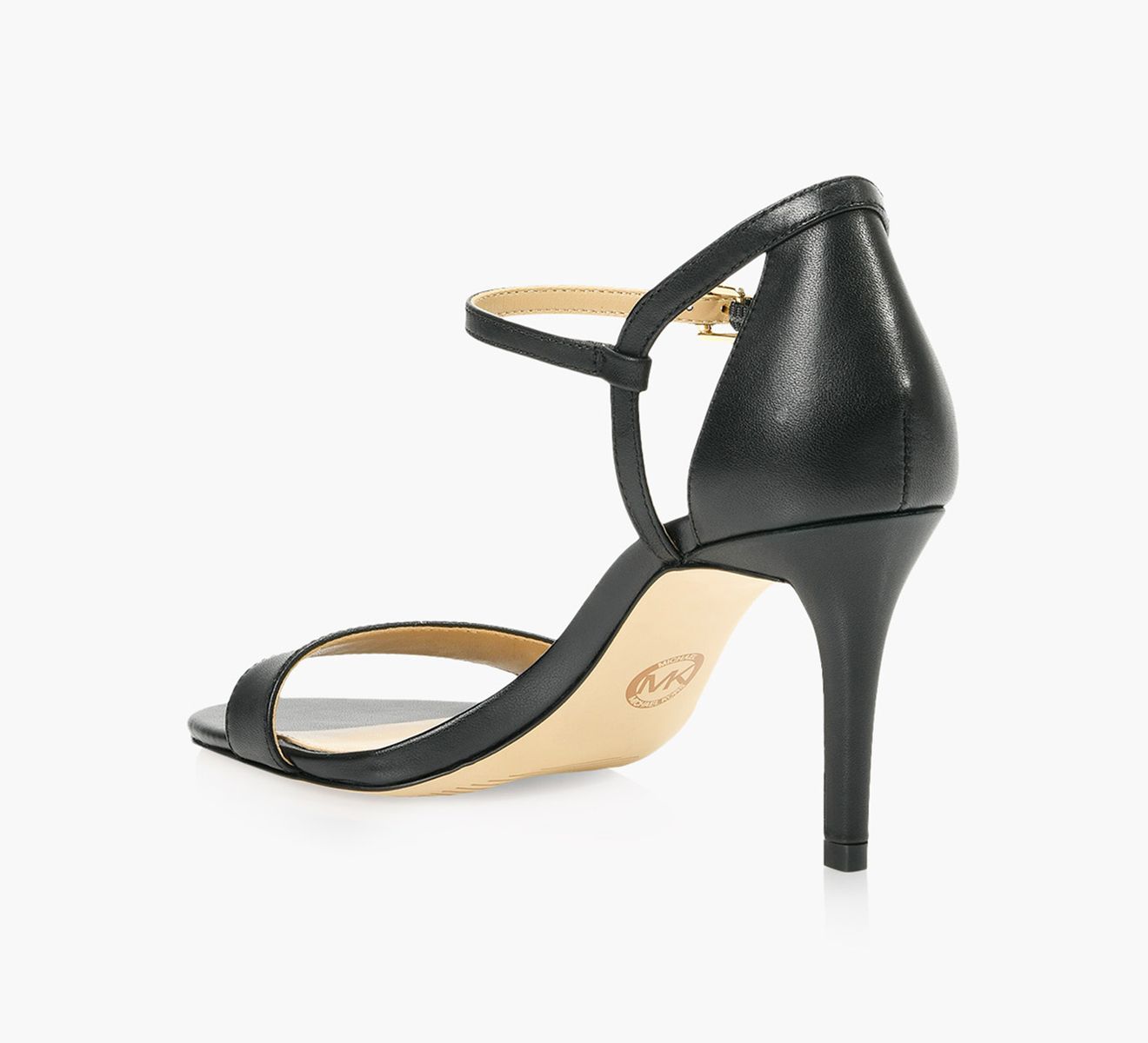 Michael Michael Kors Simone Mid Sandal Black Browns Shoes