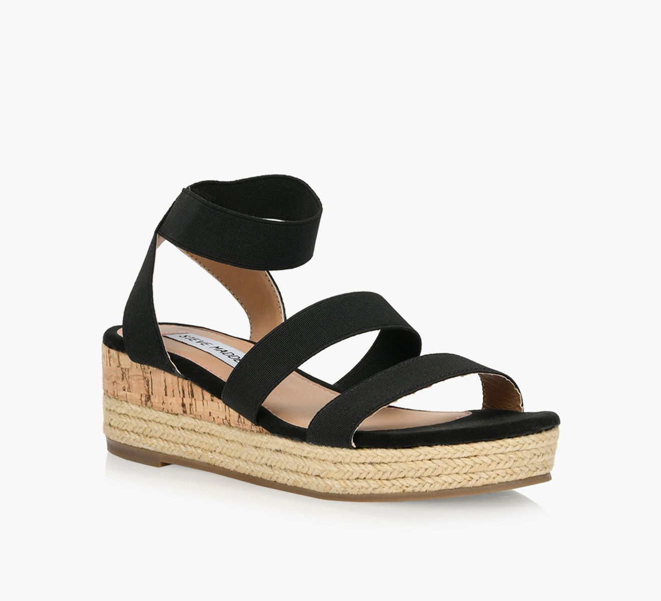 STEVE MADDEN J BANDI Black Browns Shoes