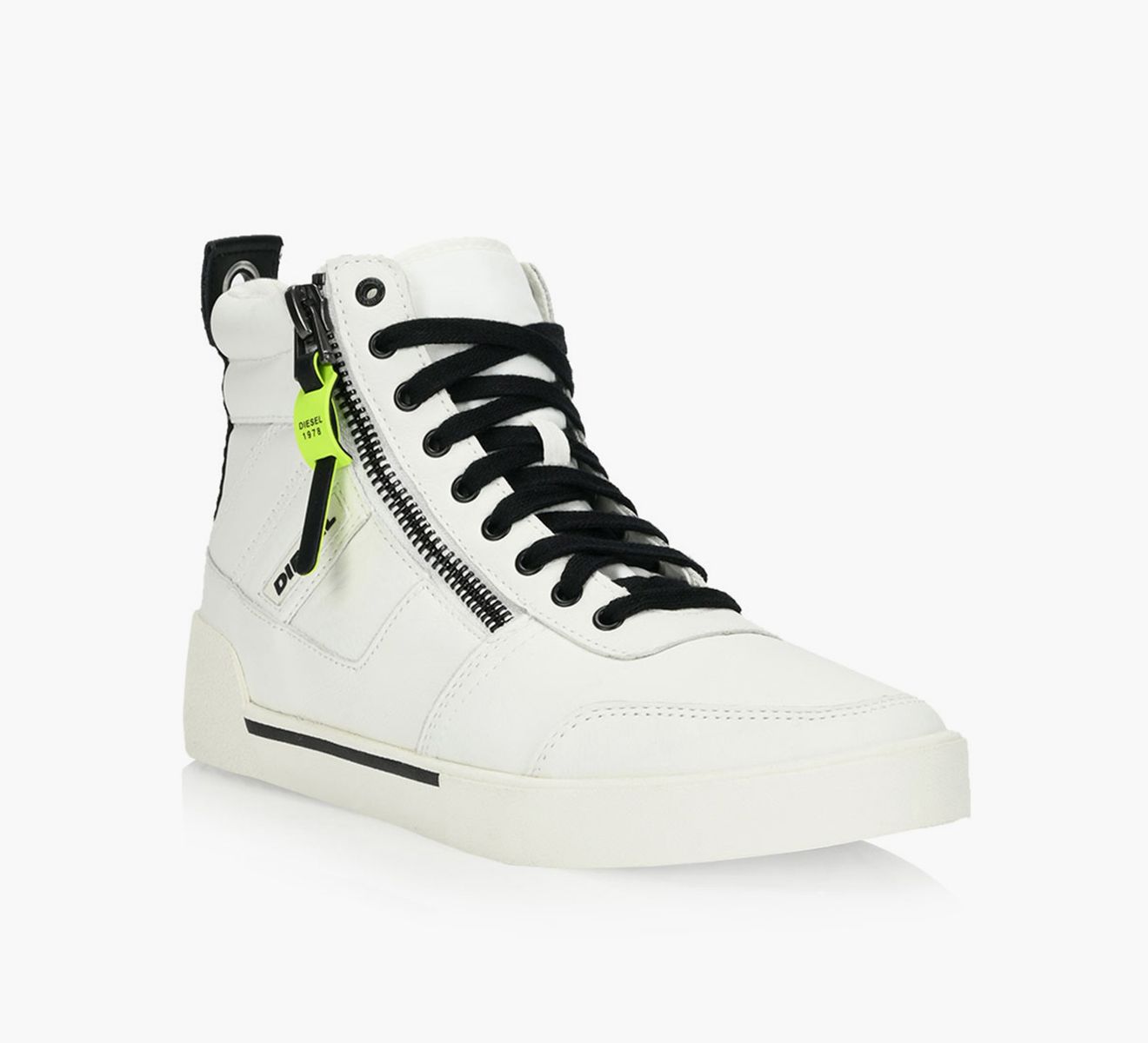 White diesel high top sneakers cheap