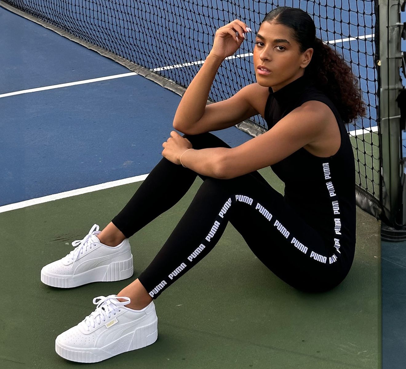 Puma cali sneakers outfit cheap