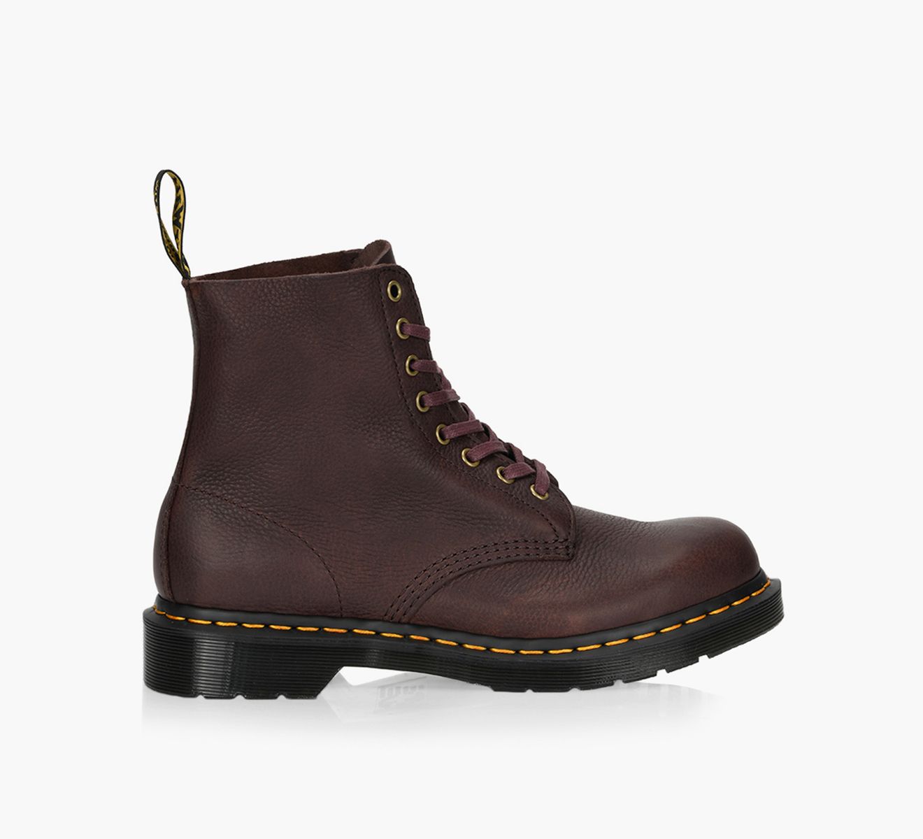DR. MARTENS 1460 PASCAL Burgundy Leather Browns Shoes