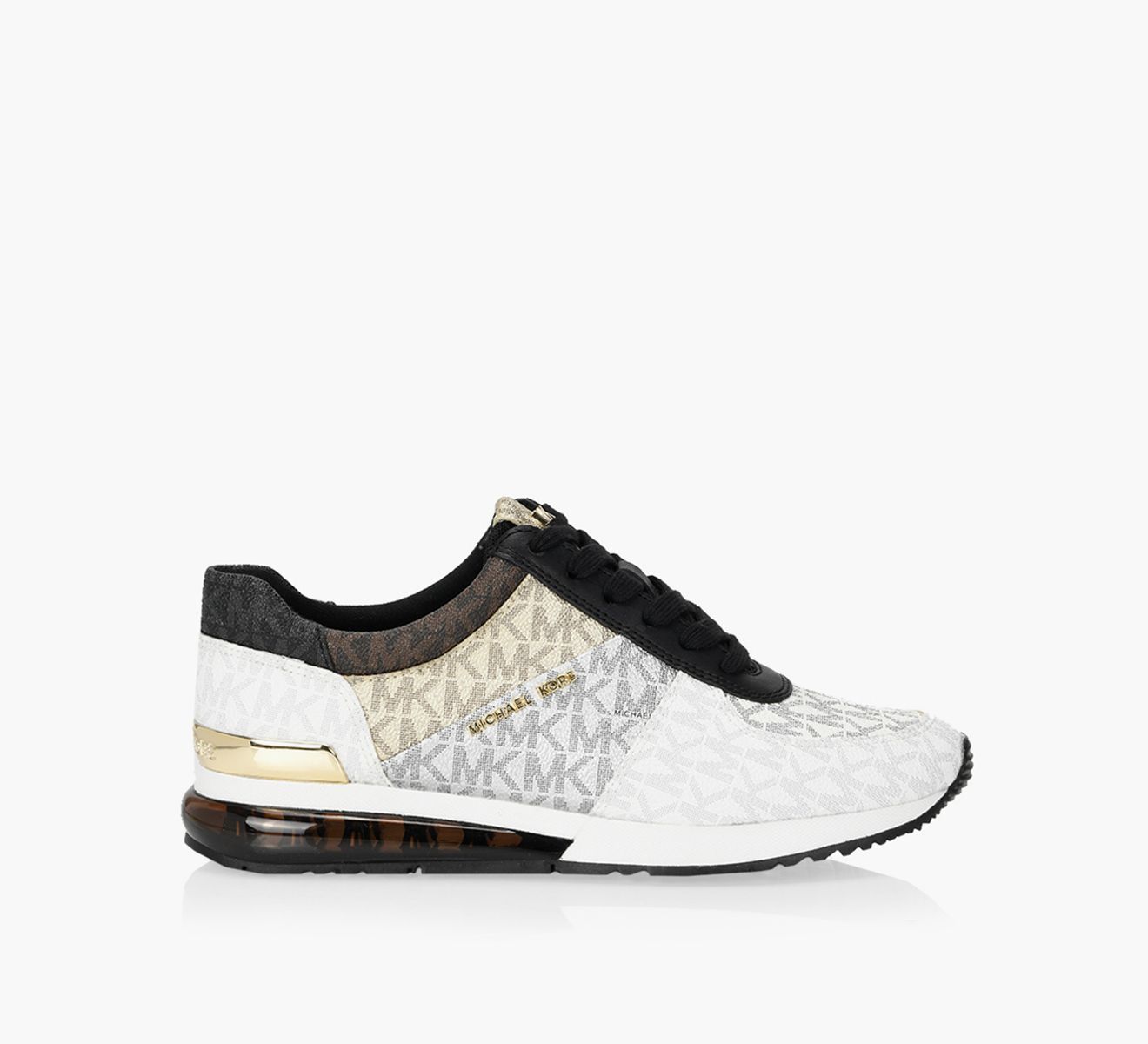 MICHAEL MICHAEL KORS ALLIE TRAINER EXTREME Multicolour Synthetic Browns Shoes