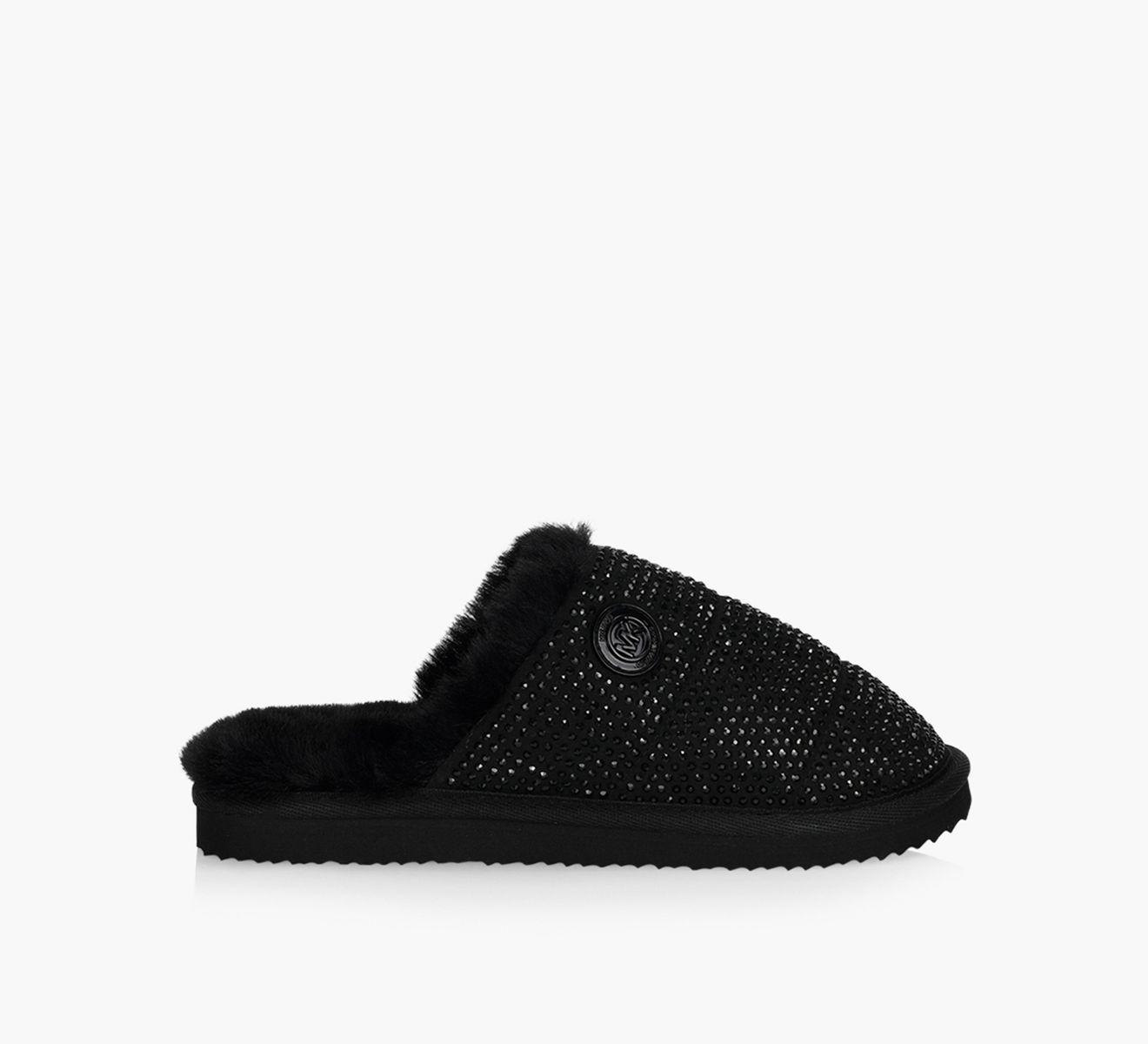 MICHAEL MICHAEL KORS JANIS SLIPPER Black Browns Shoes