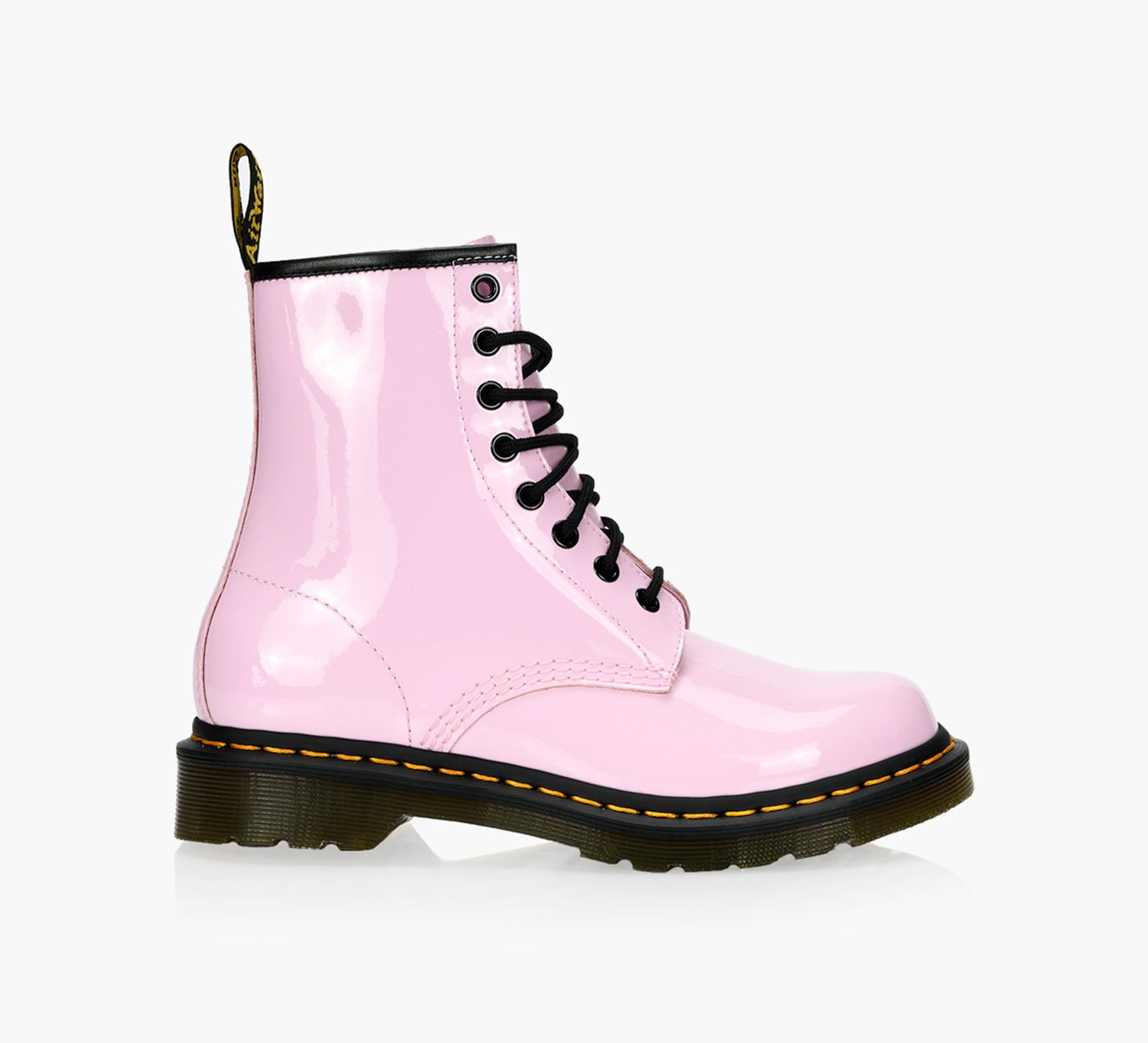 Doc martens jaune vernis outlet