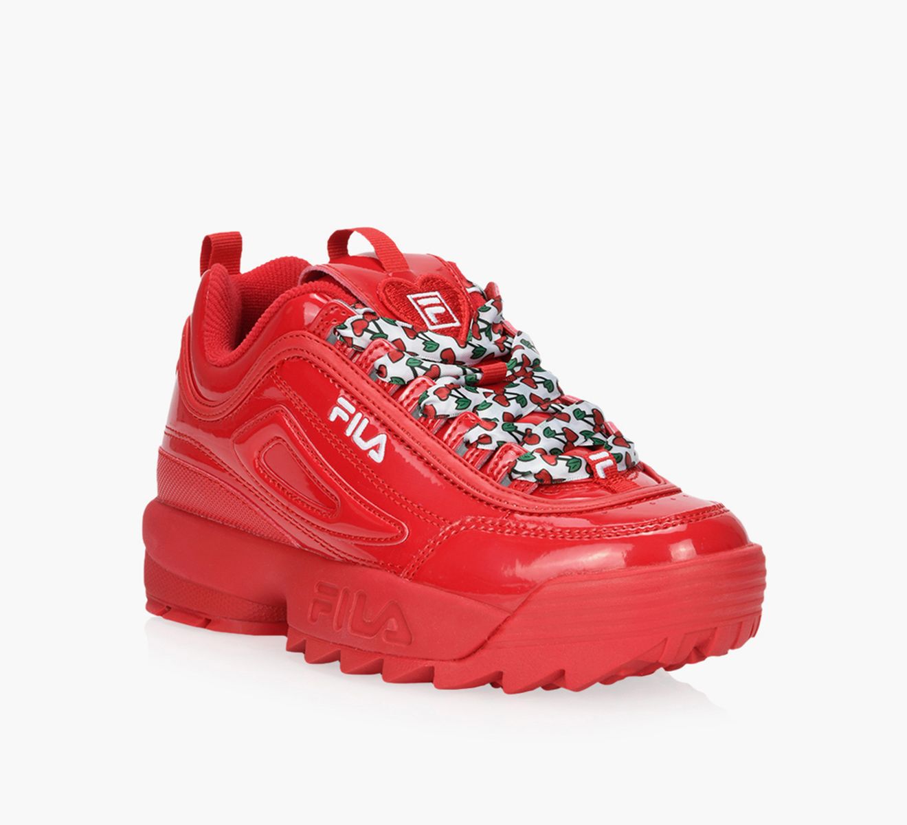 Red fila disruptor 2 on sale