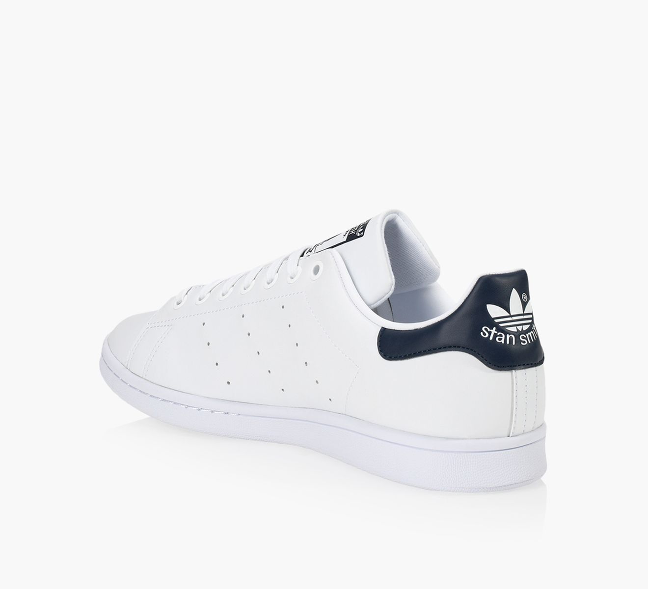 Adidas Stan Smith Men White Leather Sneakers Browns Shoes