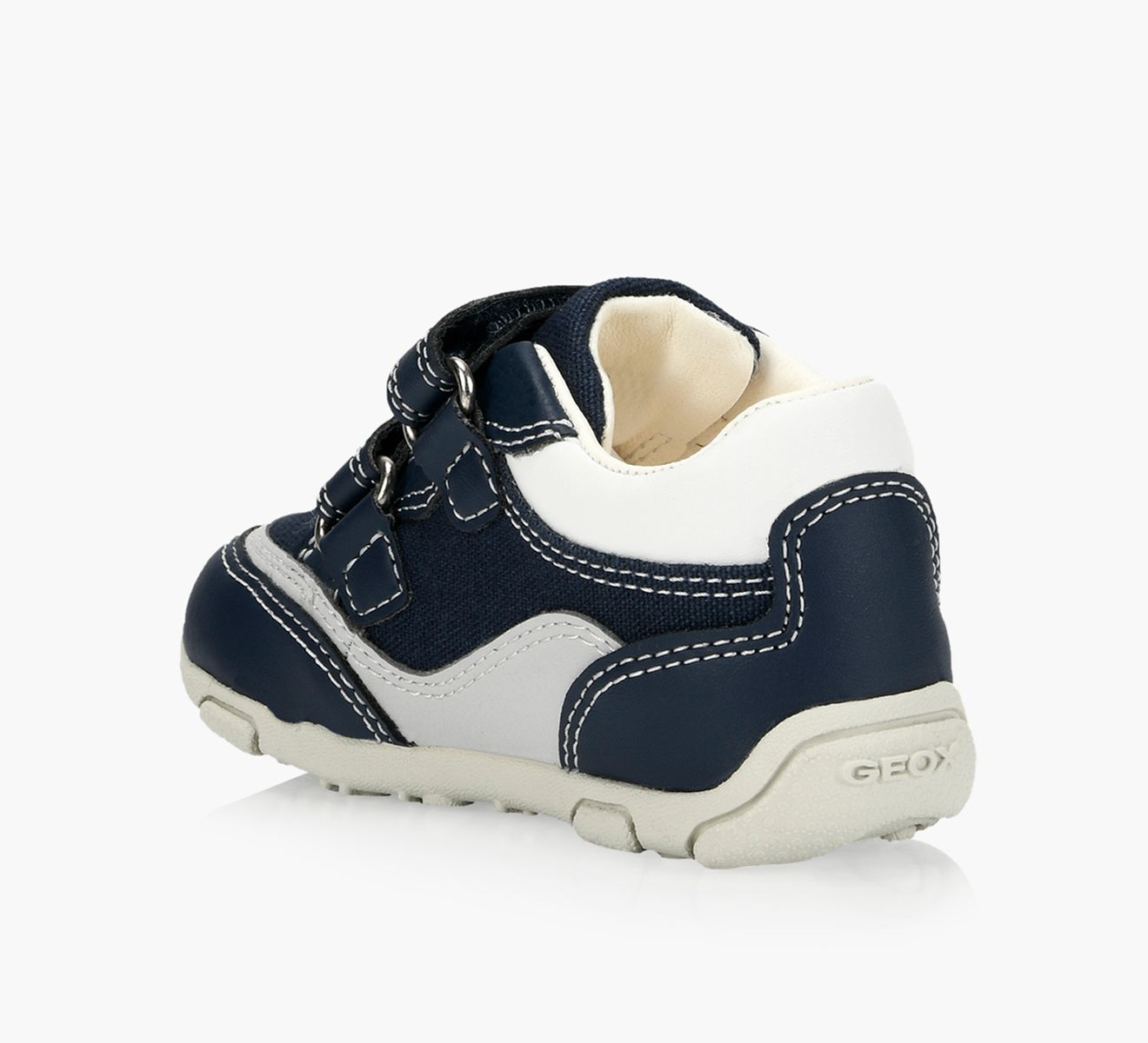 GEOX B BALU Blue Browns Shoes