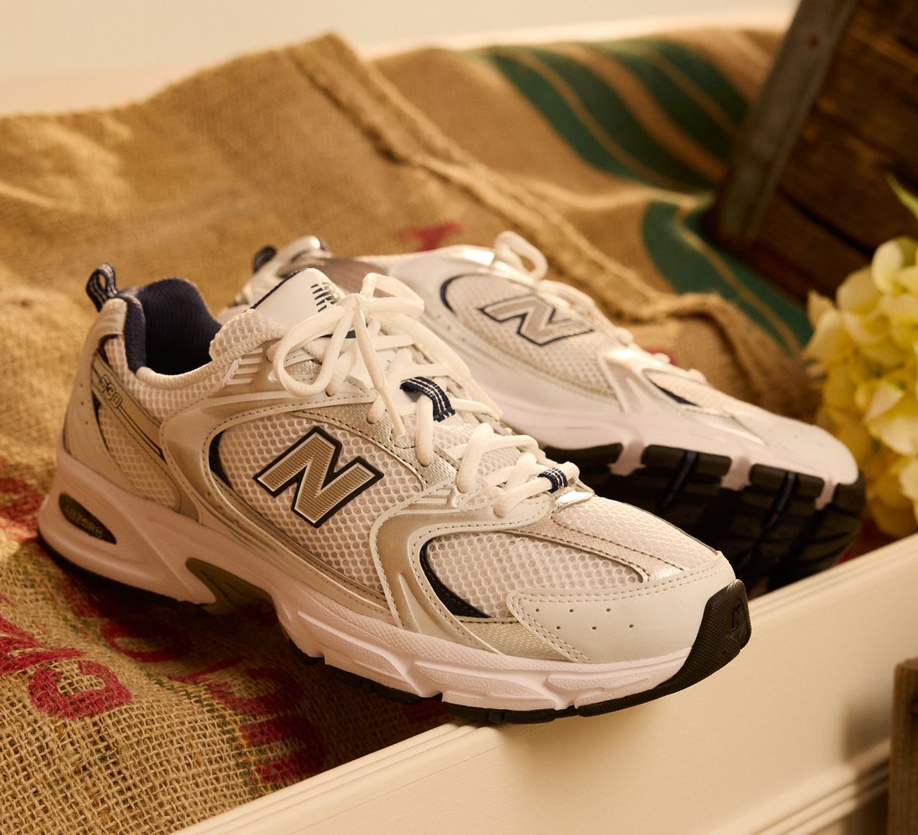 驚きの価格 New Balance 530 - Cream | Browns Shoes 靴