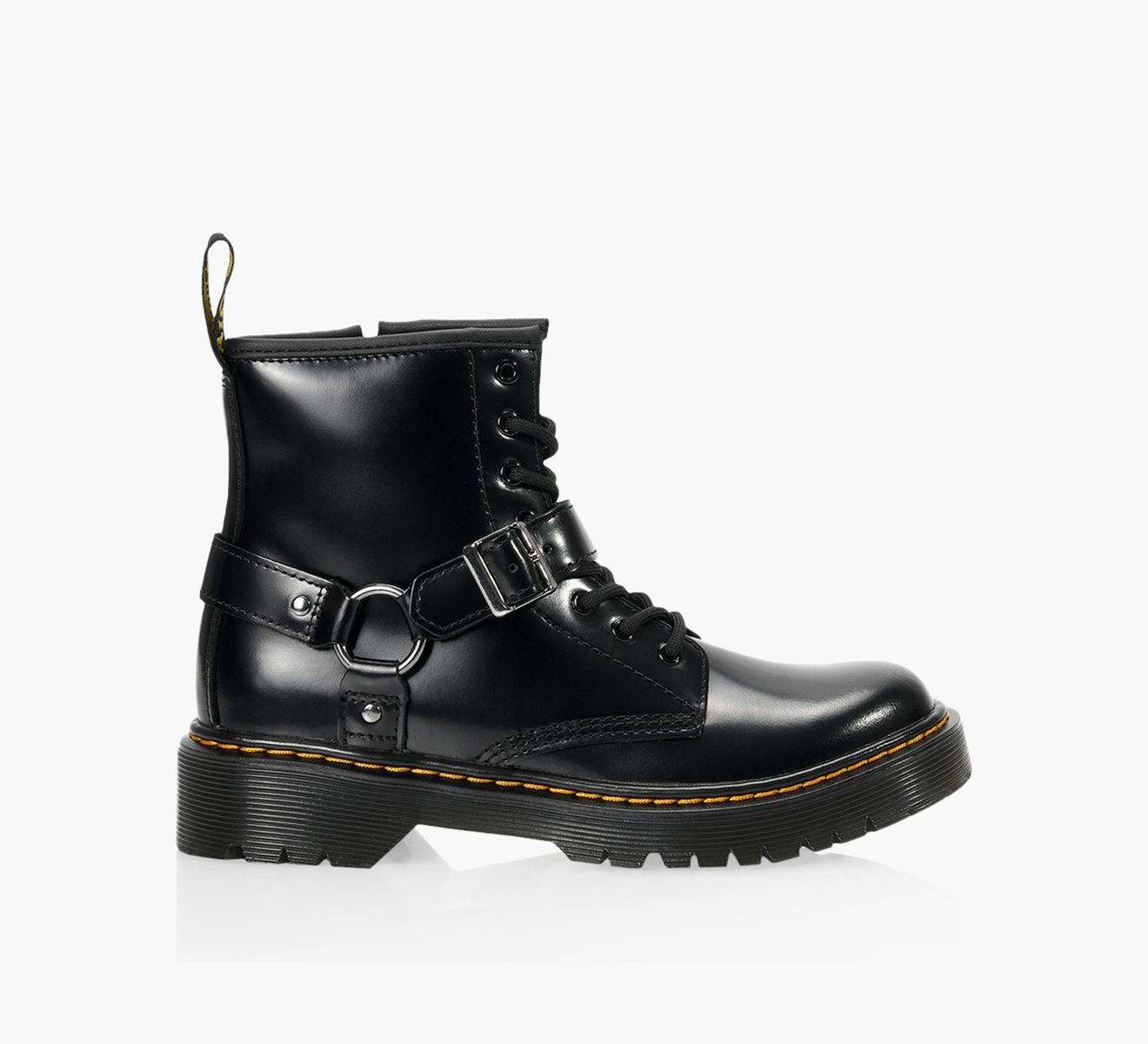 DR. MARTENS 1460 HARNESS BEX Black Browns Shoes