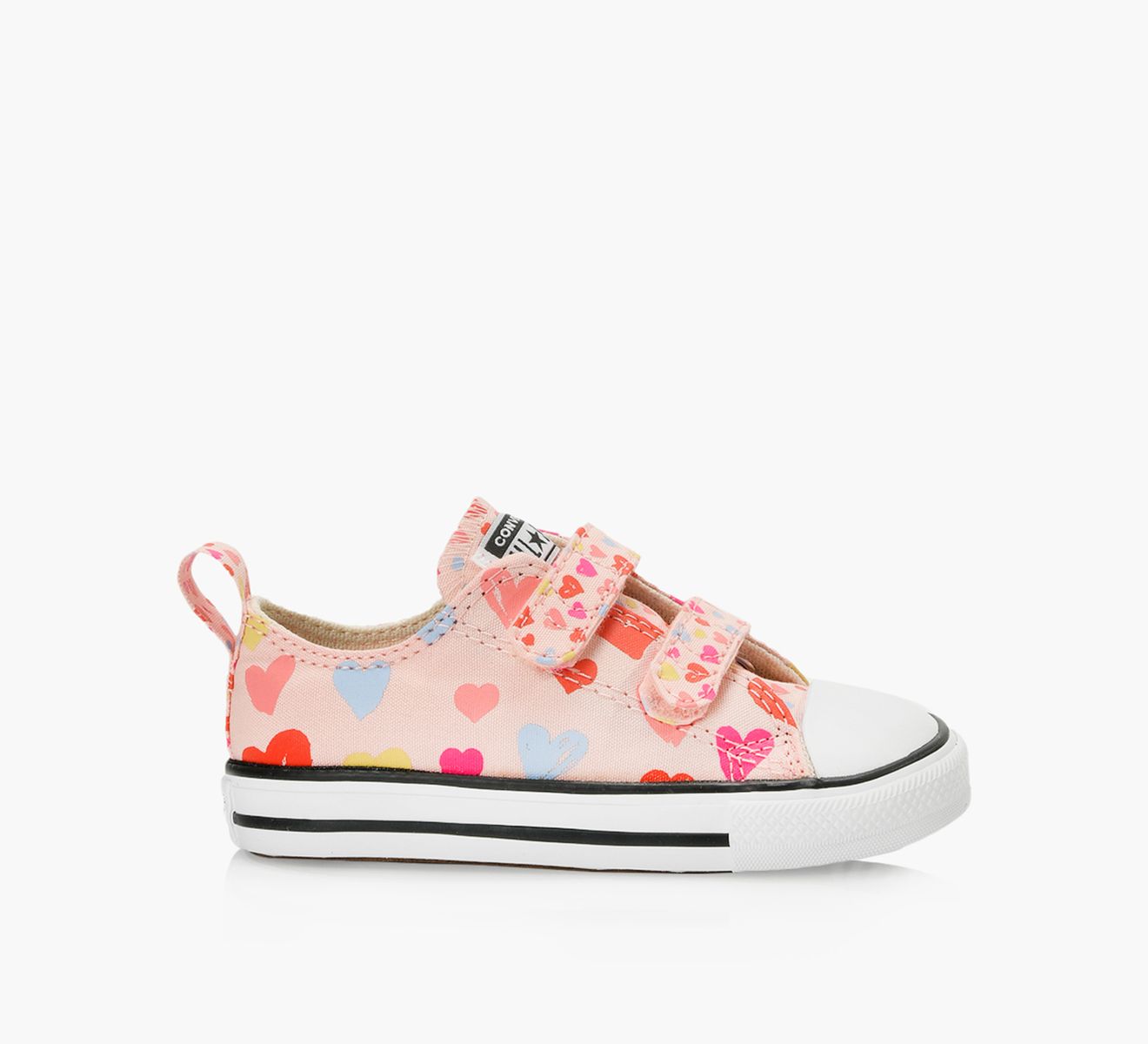 CONVERSE CHUCK TAYLOR ALL STAR HEART 2V Pink Browns Shoes