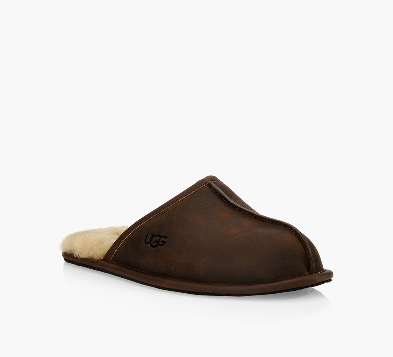 Leather ugg mens slippers hotsell
