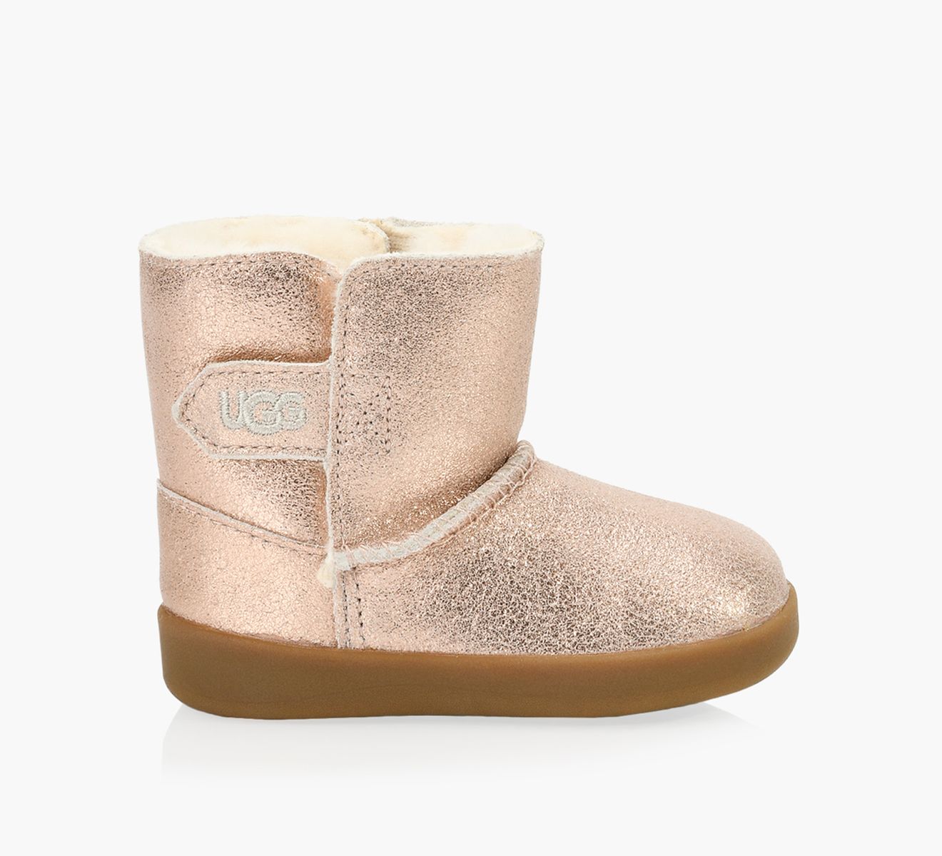 UGG KEELAN METALLIC GLITTER Rose Gold Browns Shoes
