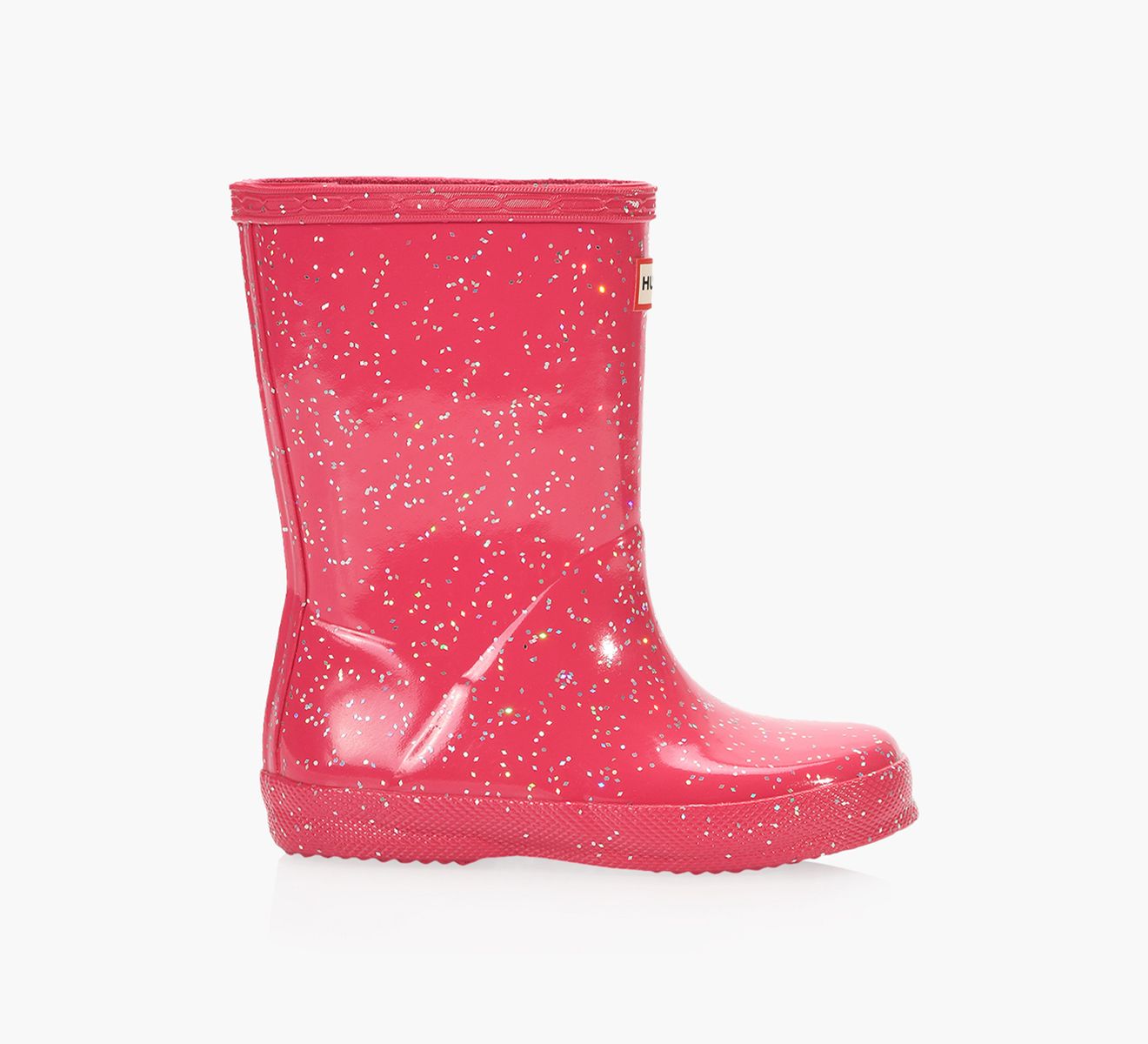 Glitter hunter boots top