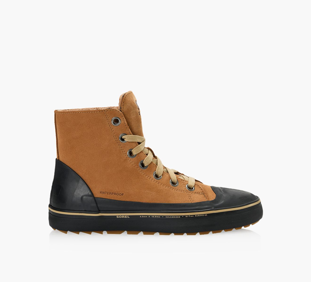 SOREL CHEYANNE METRO HI Rubber Browns Shoes