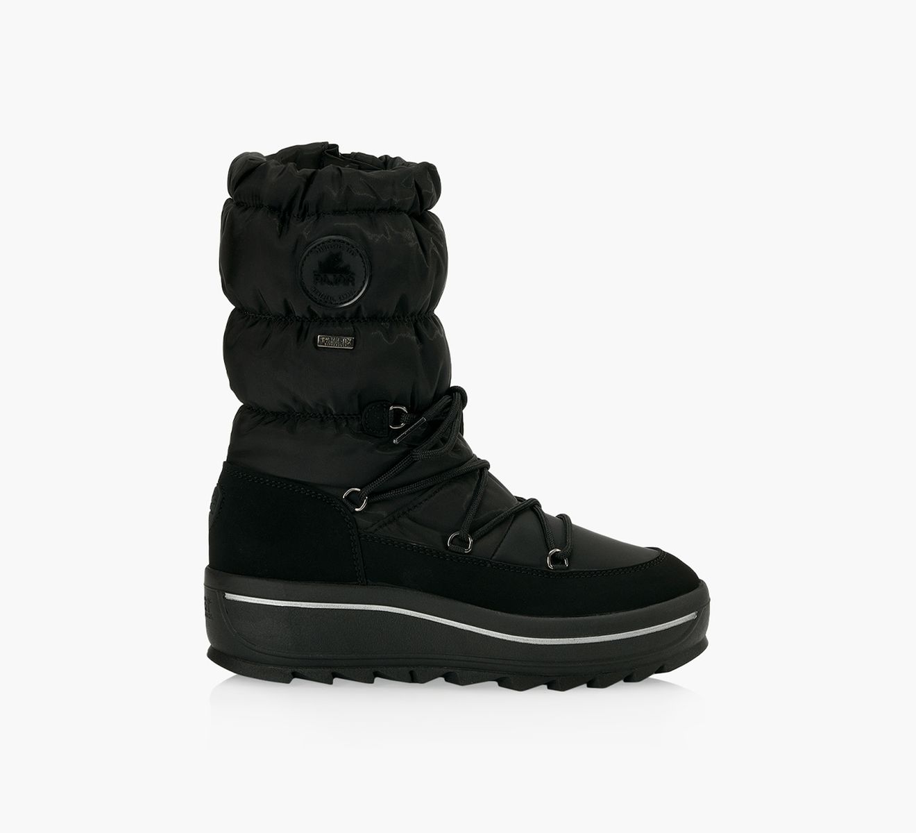 PAJAR TAYA HIGH Noir Browns Shoes