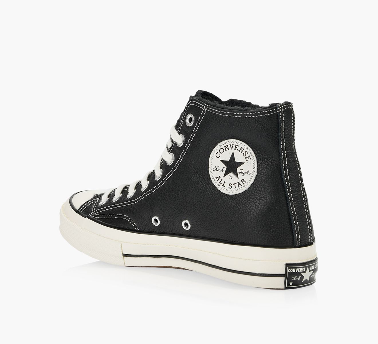 Sherpa lined converse high tops sales