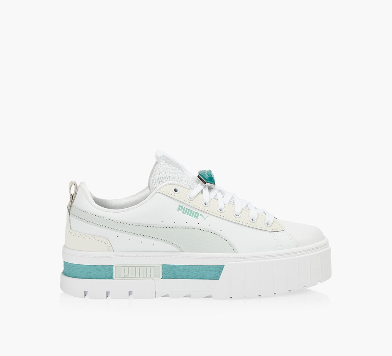 PUMA MAYZE CRYSTAL GALAXY White Colour Leather Browns Shoes