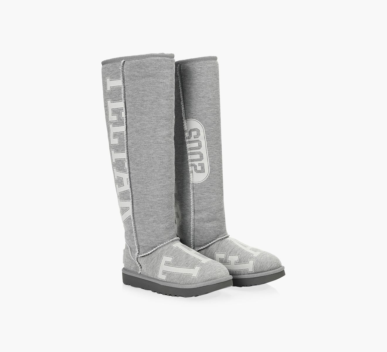 UGG UGG X TELFAR FLEECE TALL - Grey Fabric | Browns Shoes
