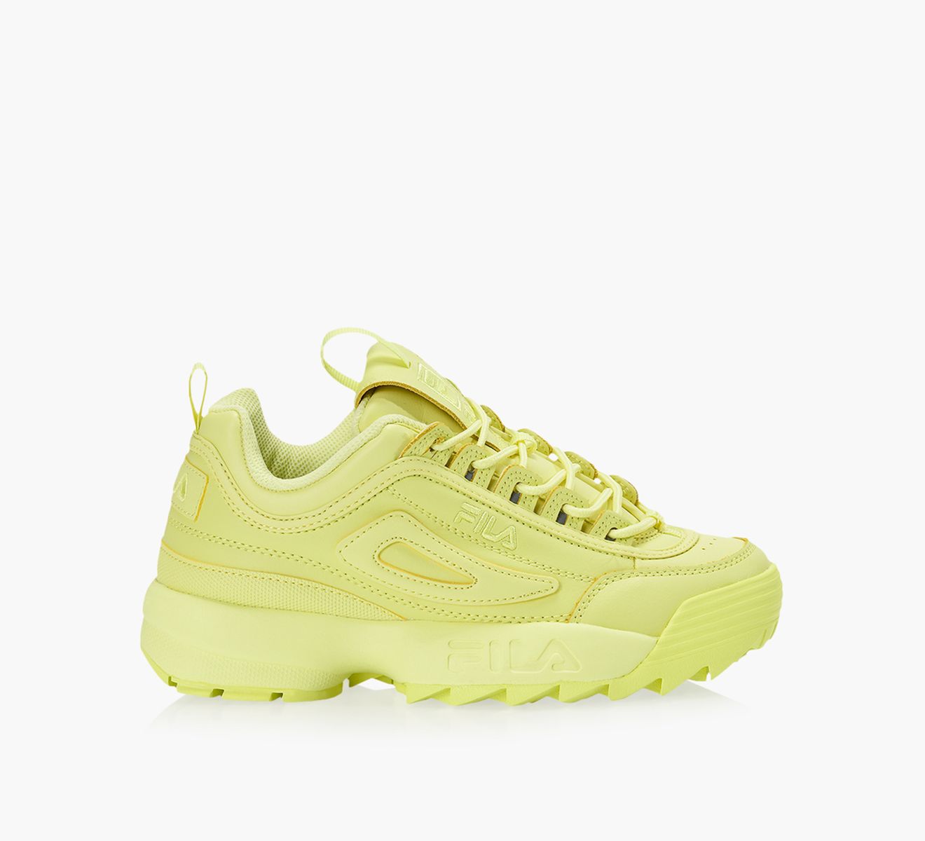 Fila disruptor ii yellow hot sale