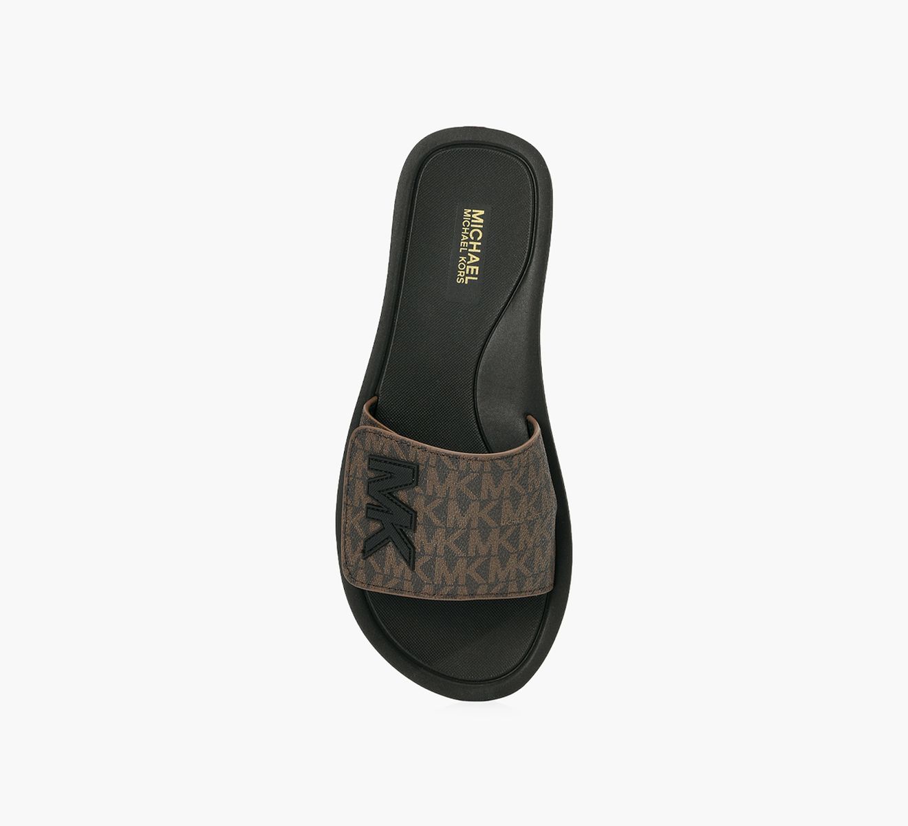michael kors velcro slides