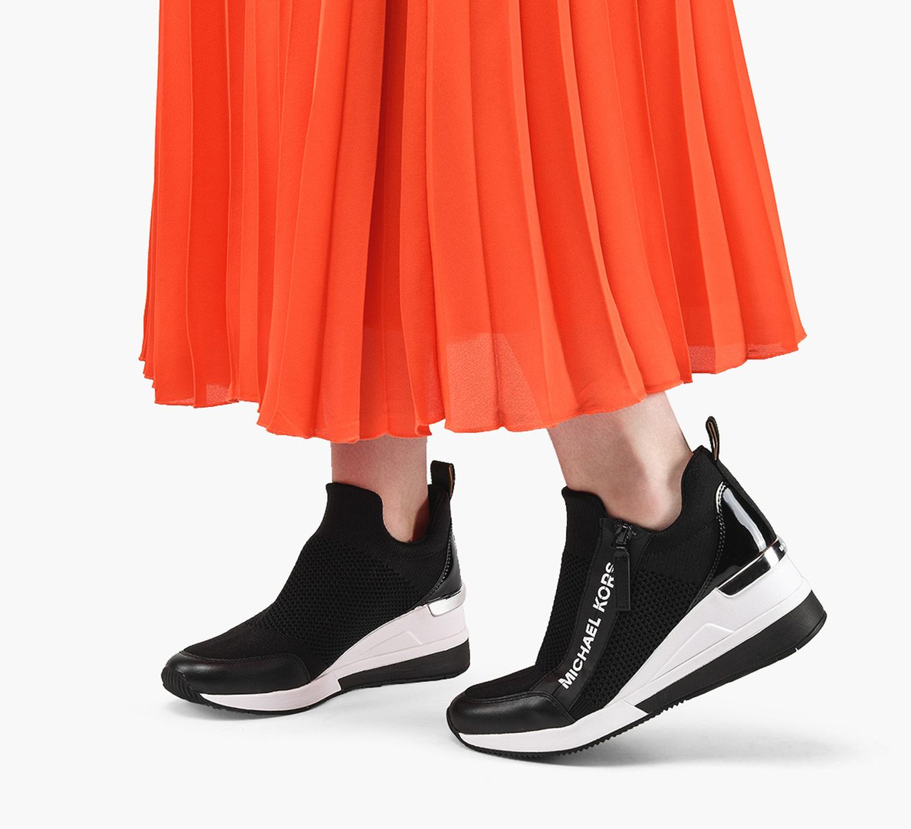 Mk wedge trainers top