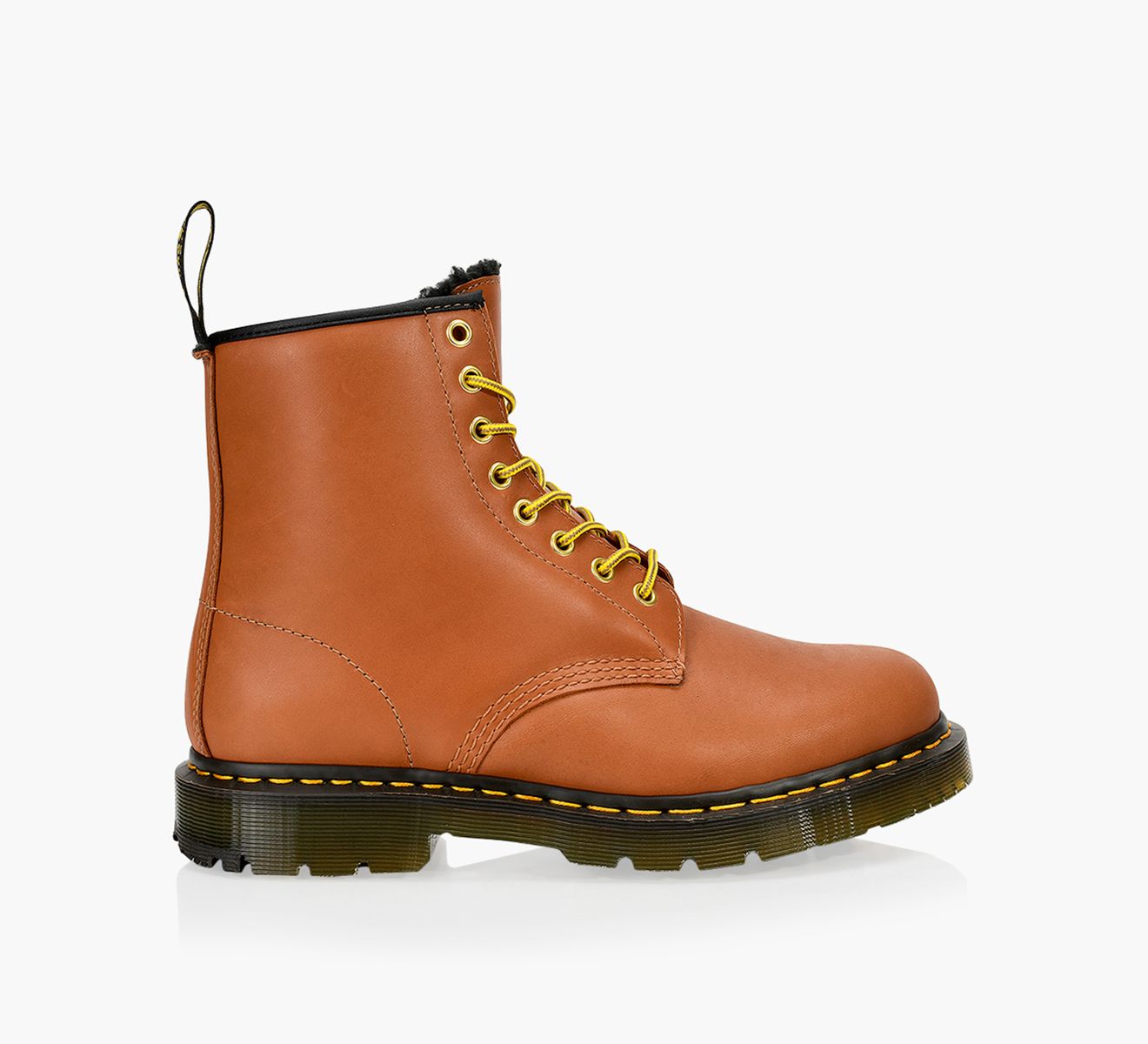 Orange dr martens shoes shop