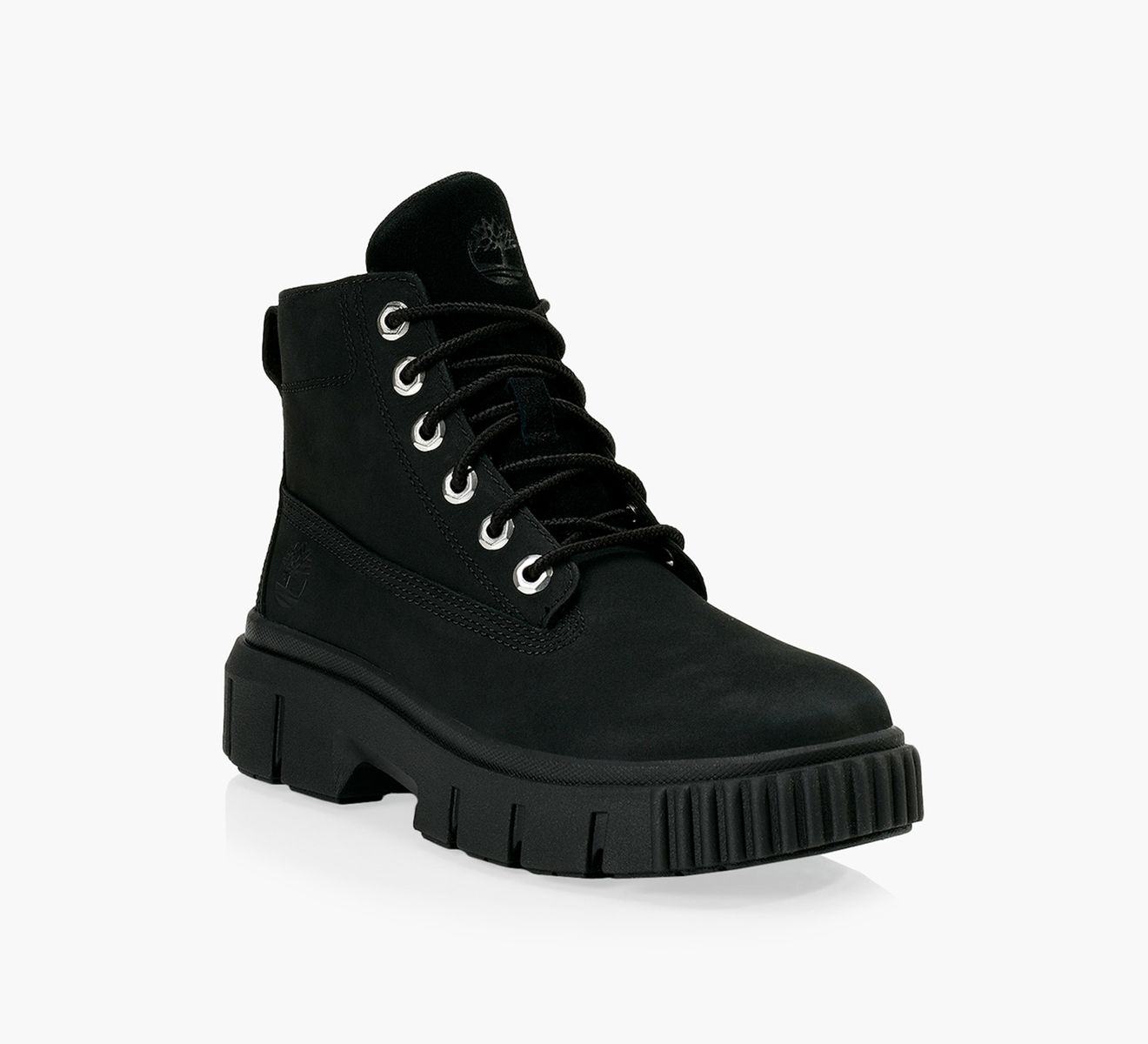 Timberland Greyfield Lace Black Nubuck Black 8