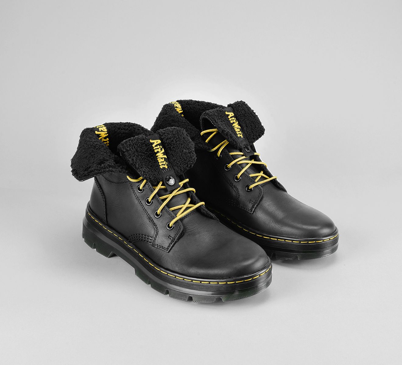 Dr. Martens Combs Fold Down Winter Browns Shoes