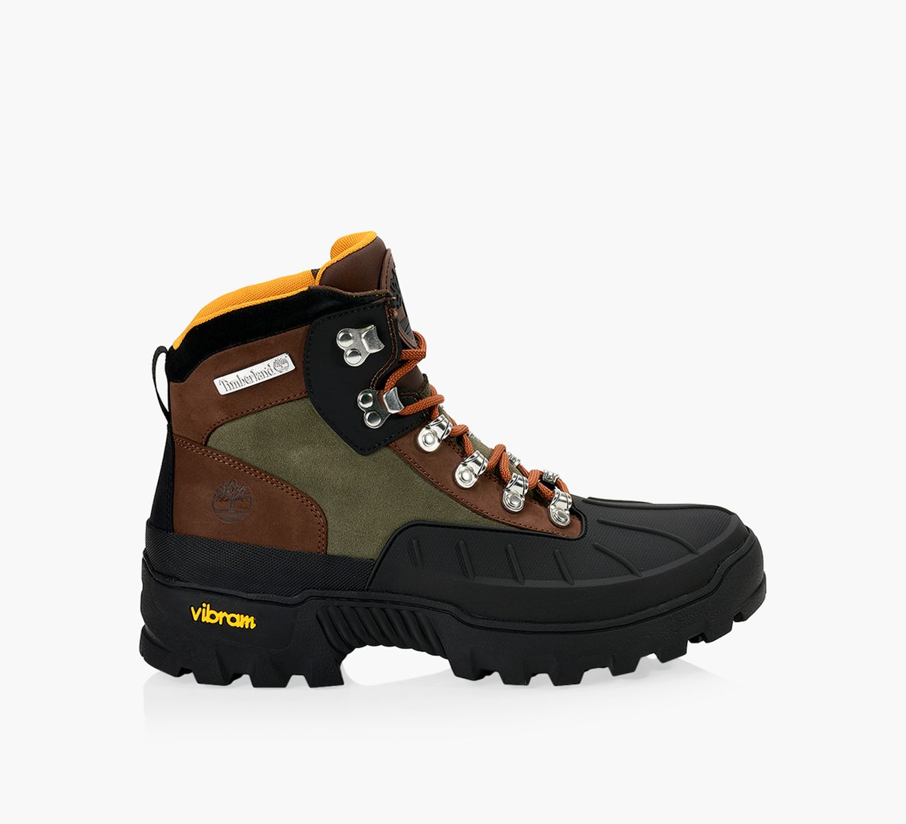 TIMBERLAND VIBRAM MIDHIKER Nubuck Browns Shoes