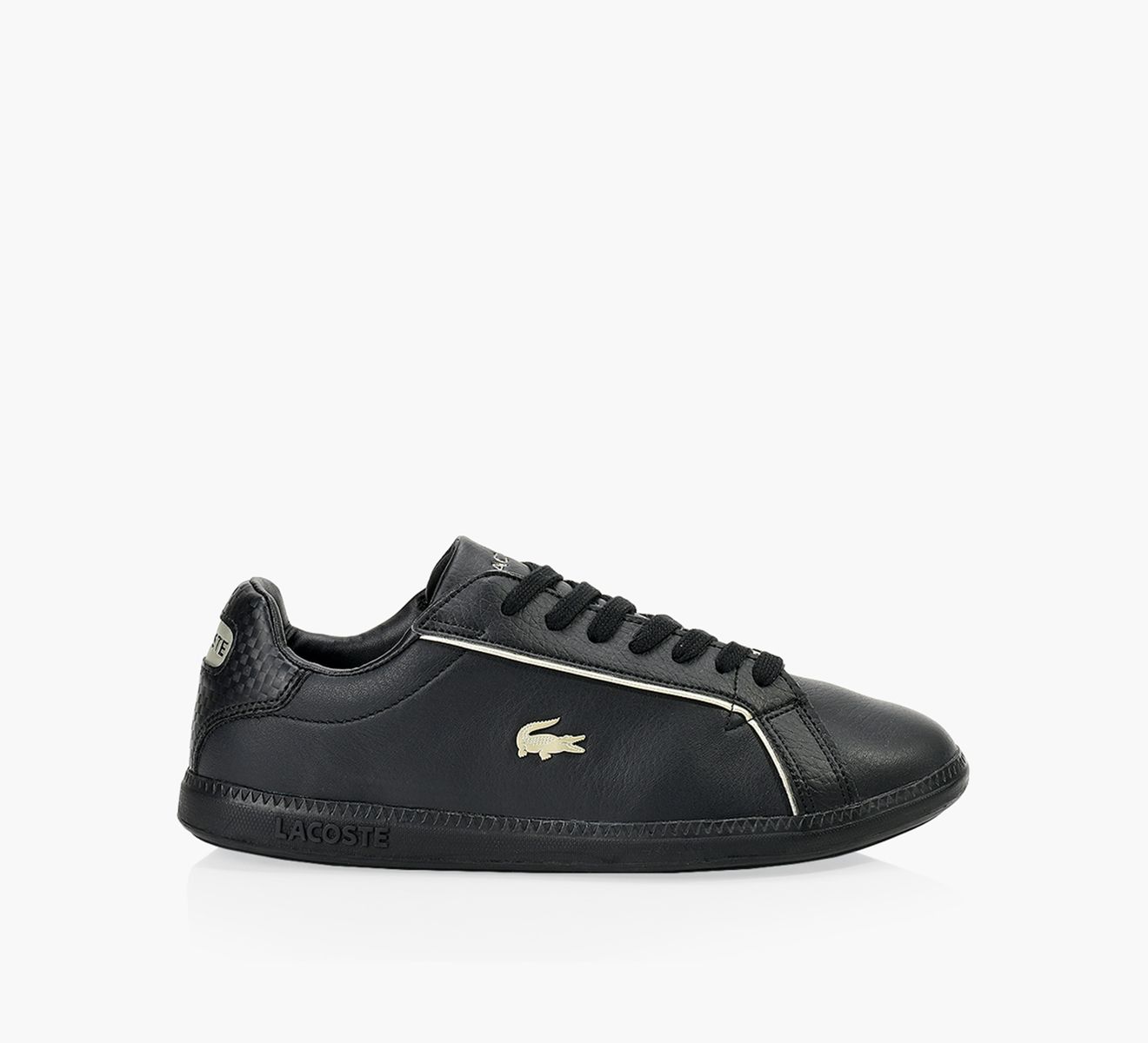 LACOSTE GRADUATE Black Browns Shoes