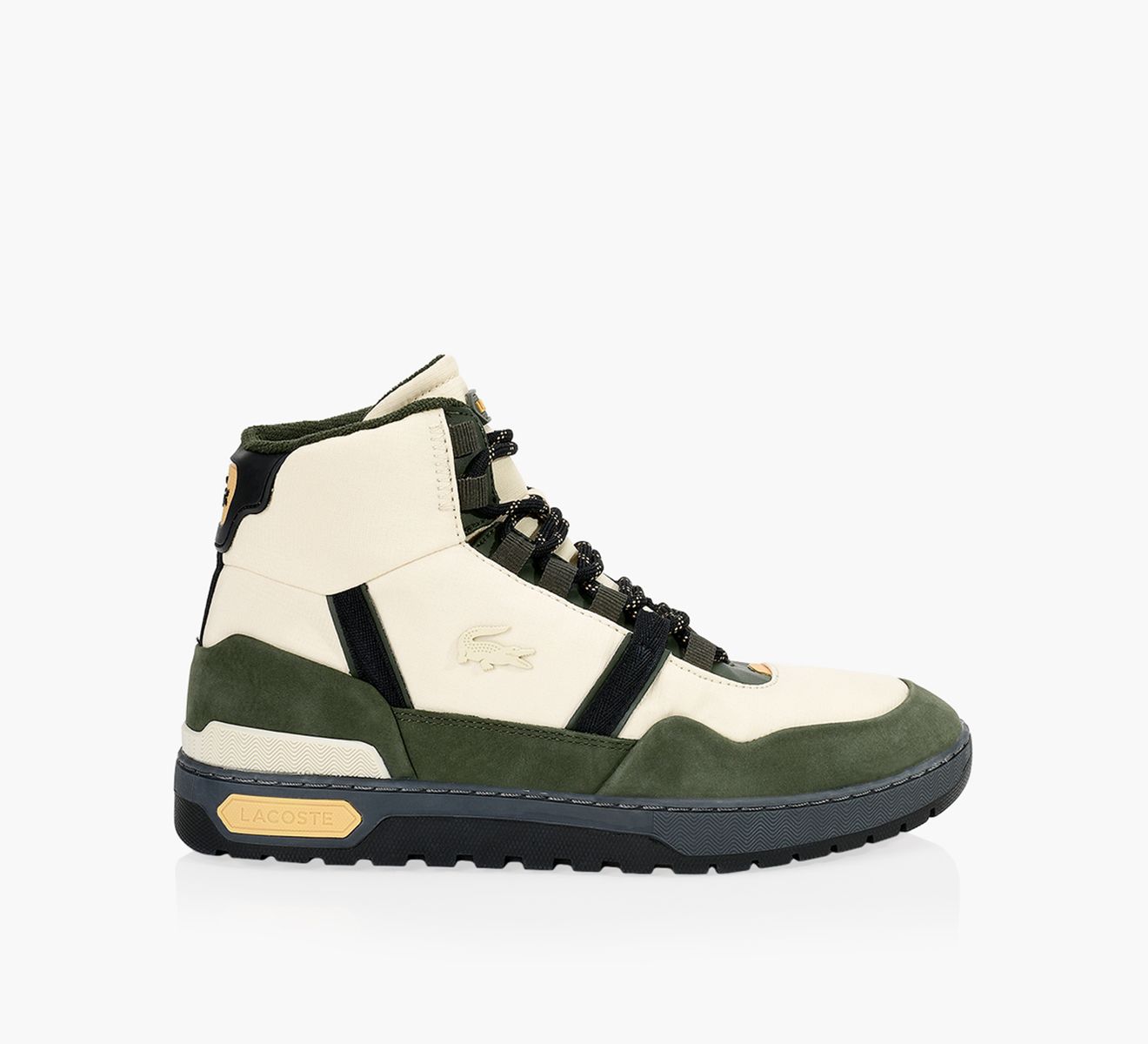 LACOSTE T CLIP WINTER MID 222 2 Leather Browns Shoes